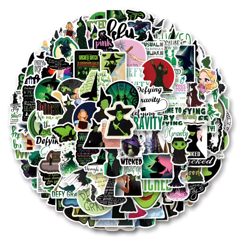 Wicked, Wizard of Oz, Witchy Sticker Collection