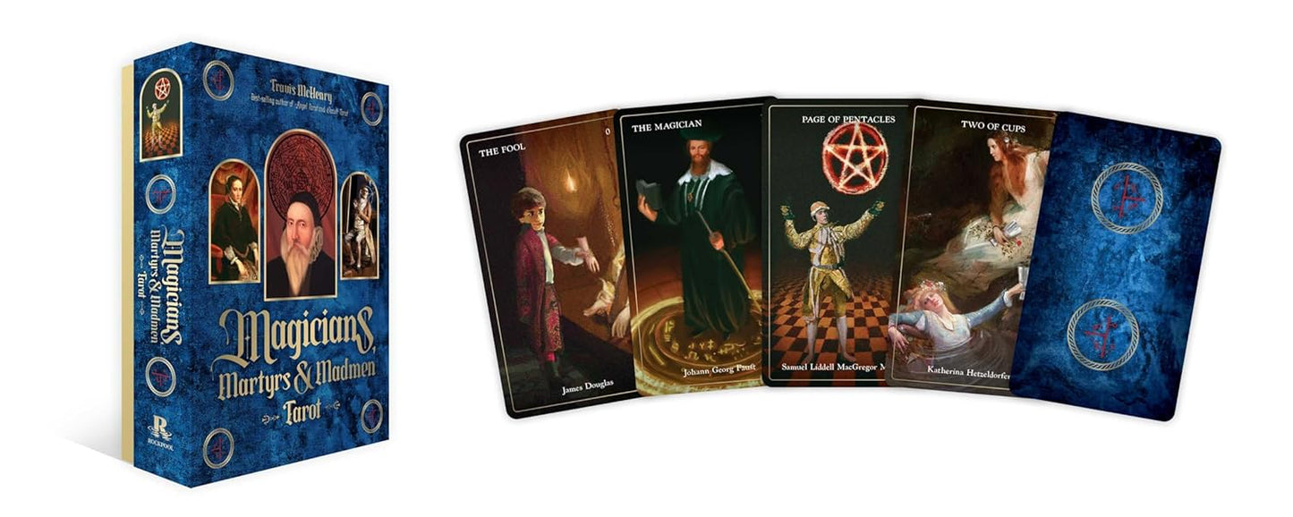 Magicians, Martyrs and Madmen Tarot (New, Sealed Deck) by Travis McHenry