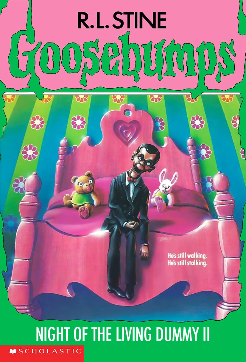 Night of the Living Dummy II (Goosebumps #31) R.L. Stine - Vintage Paperback