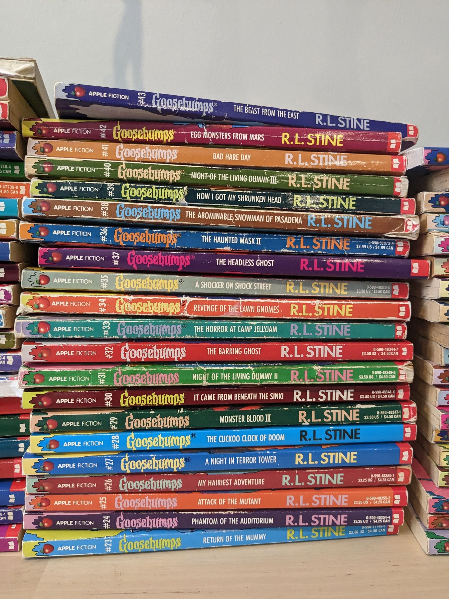 Goosebumps FULL Collection (62 Book Set) by R.L. Stine - Vintage Paperbacks