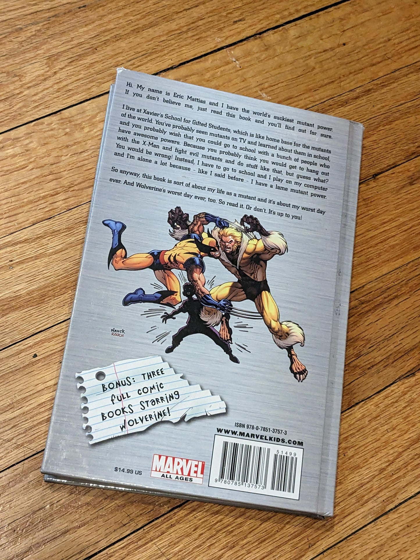 WOLVERINE: WORST DAY EVER - Graphic Novel by Barry Lyga