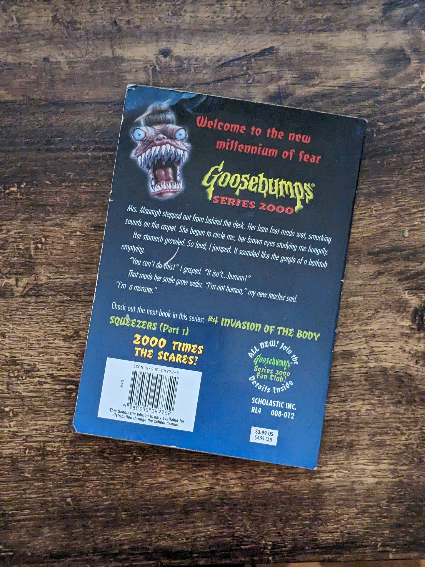 Bride of the Living Dummy (Goosebumps 2000 #2) - R.L. Stine Vintage Paperback