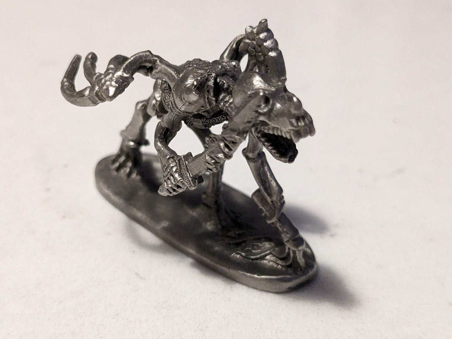 Zombie Balrog (Dungeons & Dragons Pewter Figurine) - Rare Vintage Miniature