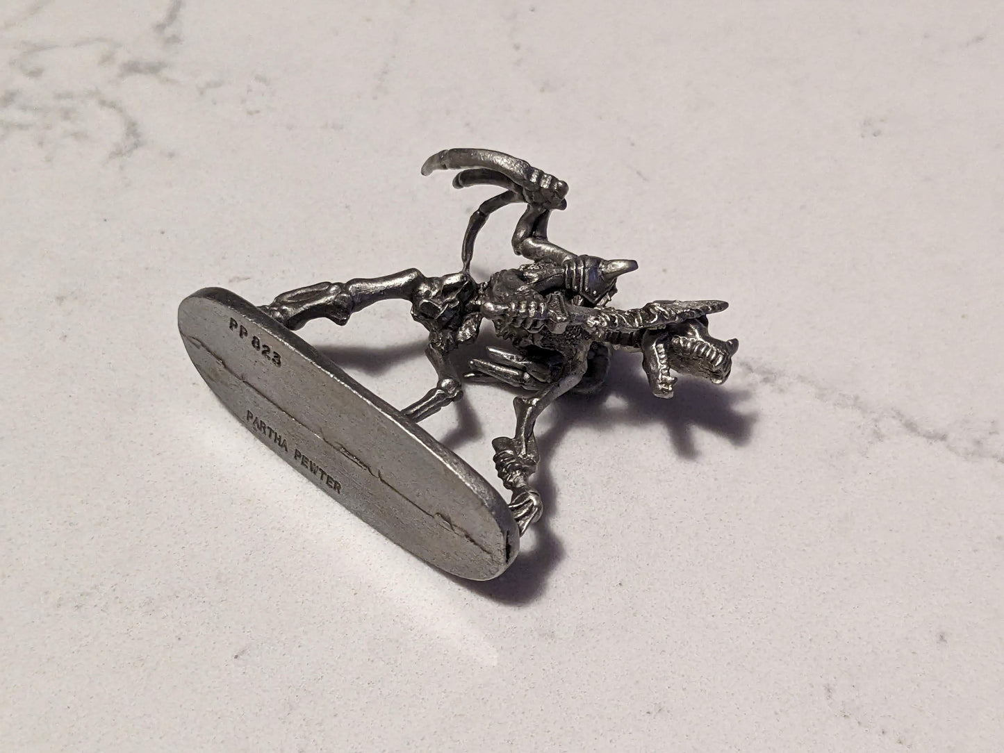 Zombie Balrog (Dungeons & Dragons Pewter Figurine) - Rare Vintage Miniature