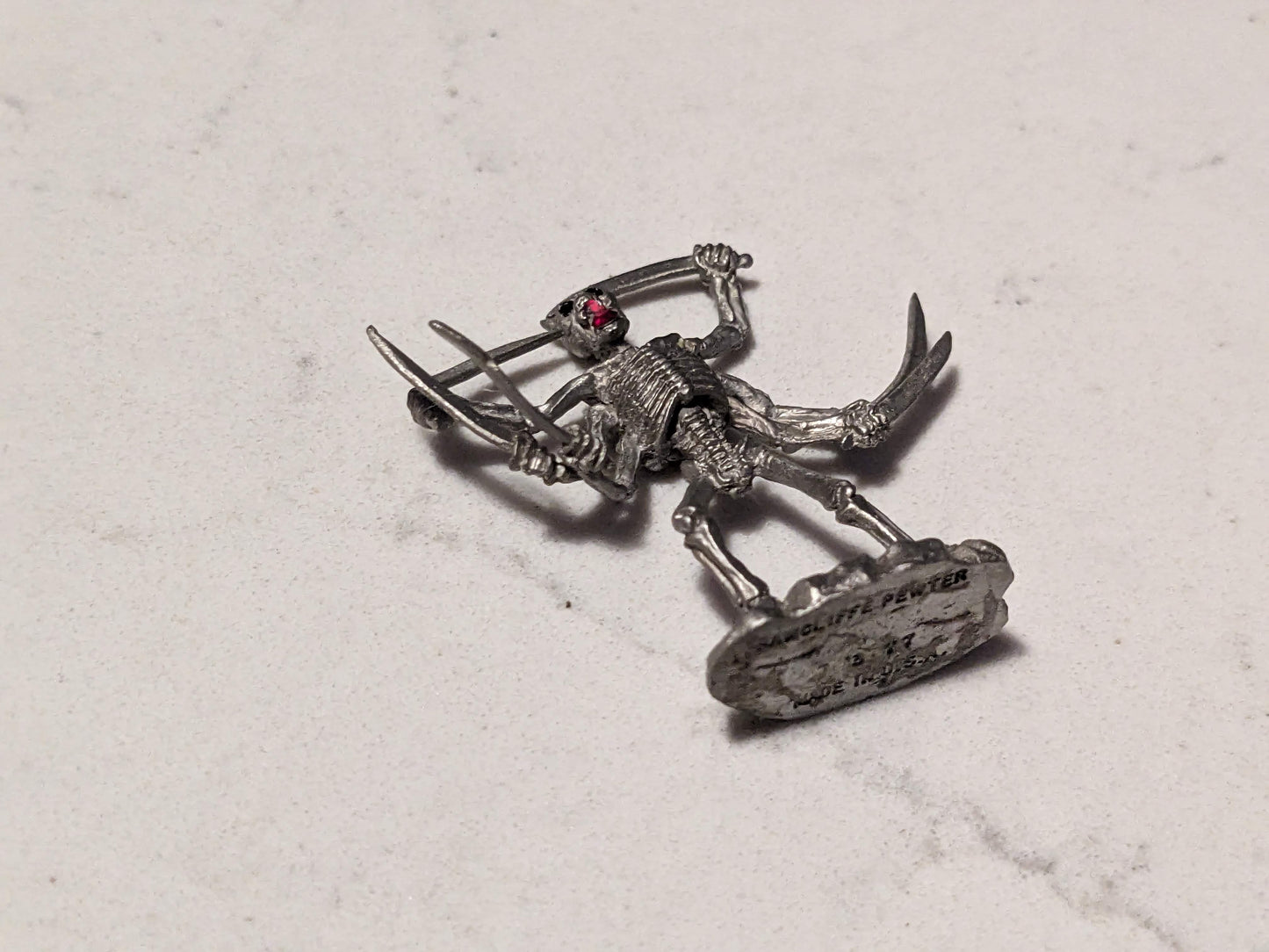 Arachno Assassin (Reaper Miniatures #02126) Vintage Fine Pewter - Dark Heaven Legends