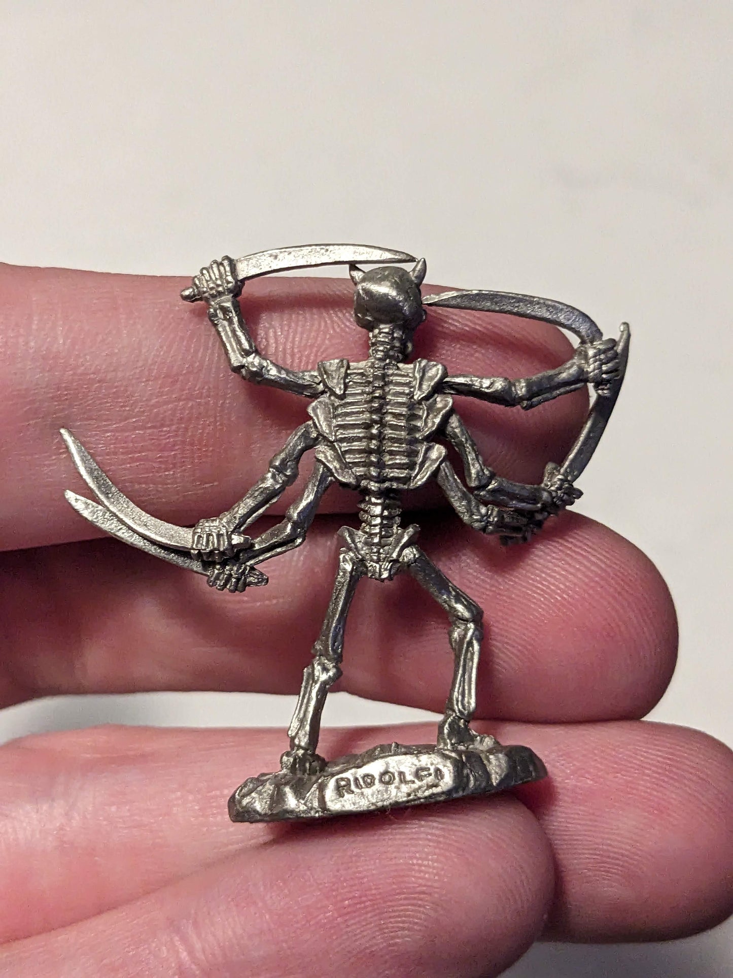 Arachno Assassin (Reaper Miniatures #02126) Vintage Fine Pewter - Dark Heaven Legends