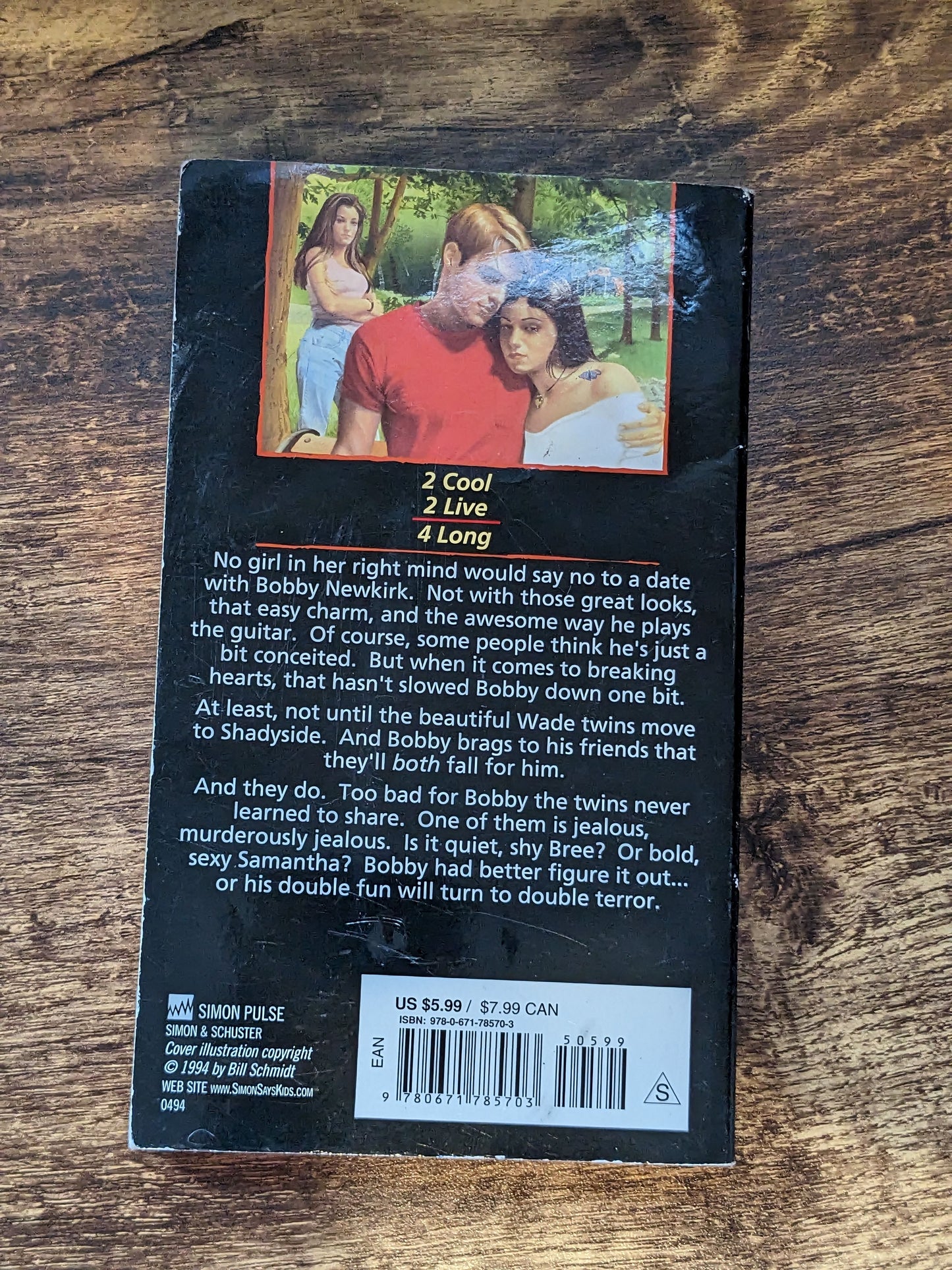 Double Date (Fear Street #23) R.L. Stine Vintage Paperback