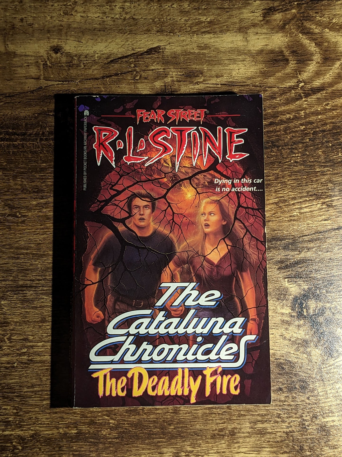 Deadly Fire (Fear Street: Cataluna Chronicles) by R.L. Stine - Vintage Paperback
