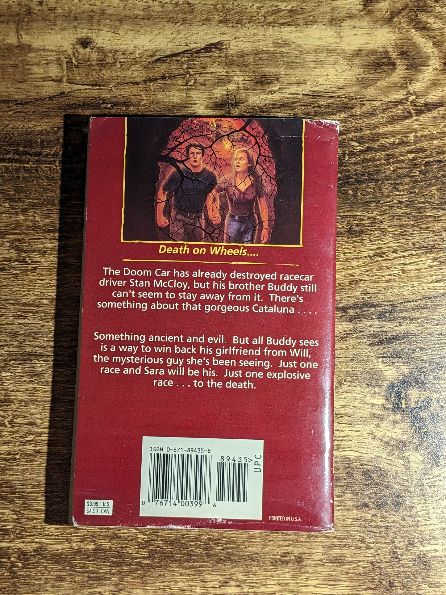 Deadly Fire (Fear Street: Cataluna Chronicles) by R.L. Stine - Vintage Paperback