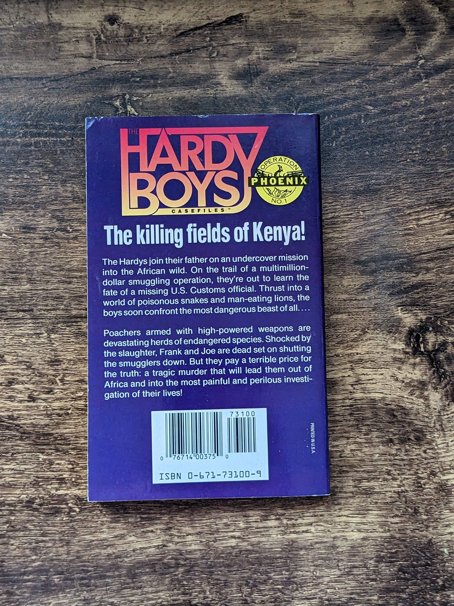 Endangered Species (Hardy Boys Case Files #64) by Franklin W. Dixon