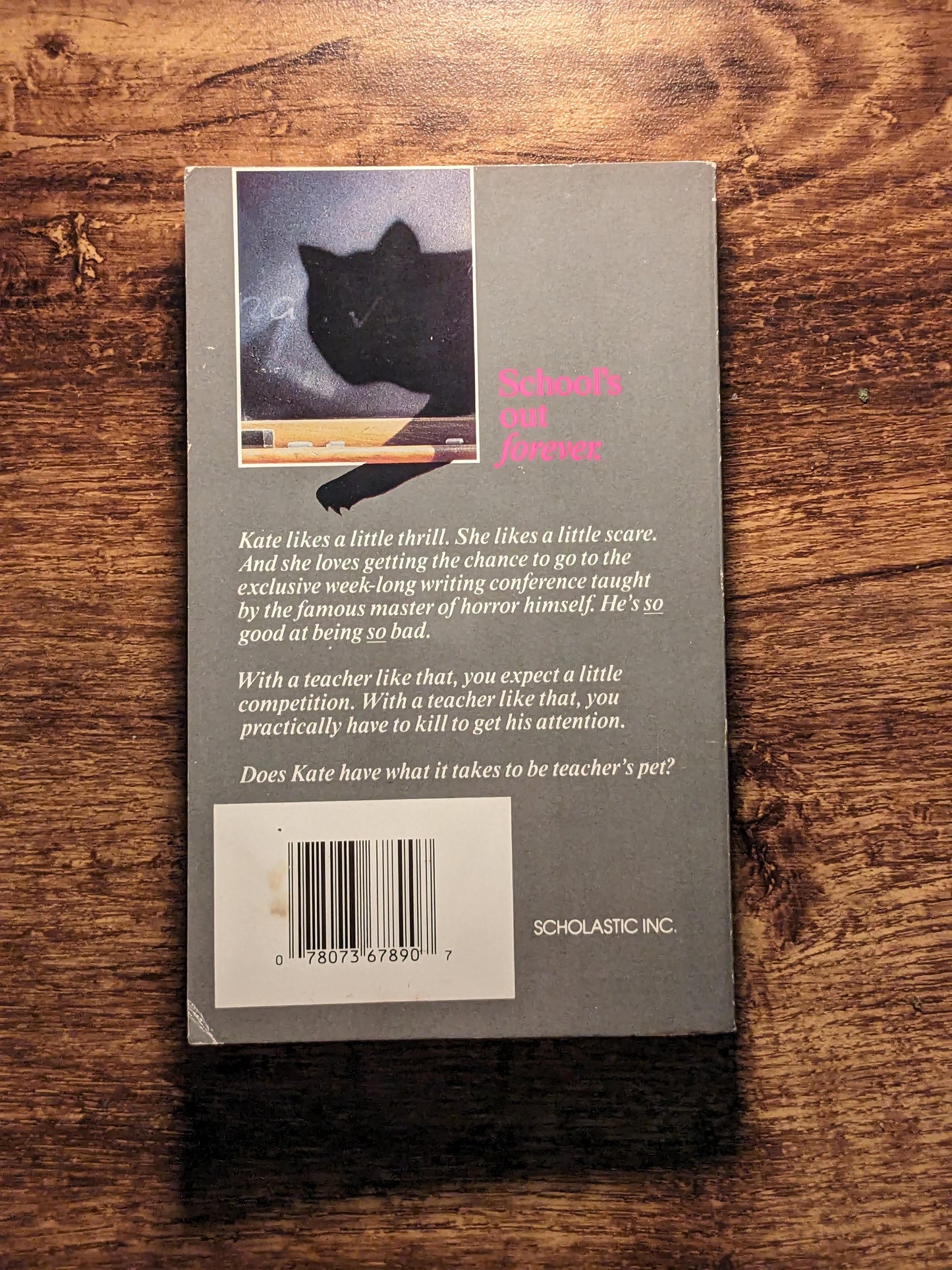 TEACHER'S PET (Vintage Paperback) by Richie Tankersley Cusick