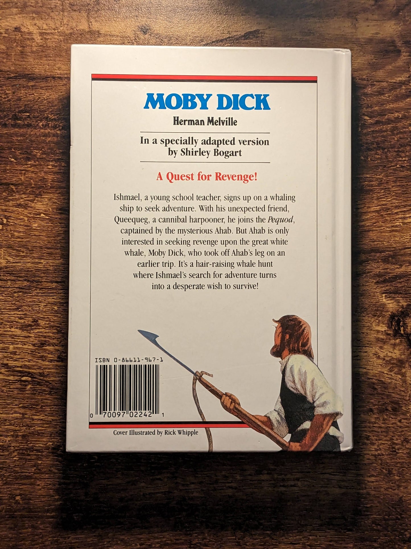 Moby Dick (Great Illustrated Classics) by Herman Melville - Vintage Hardcover