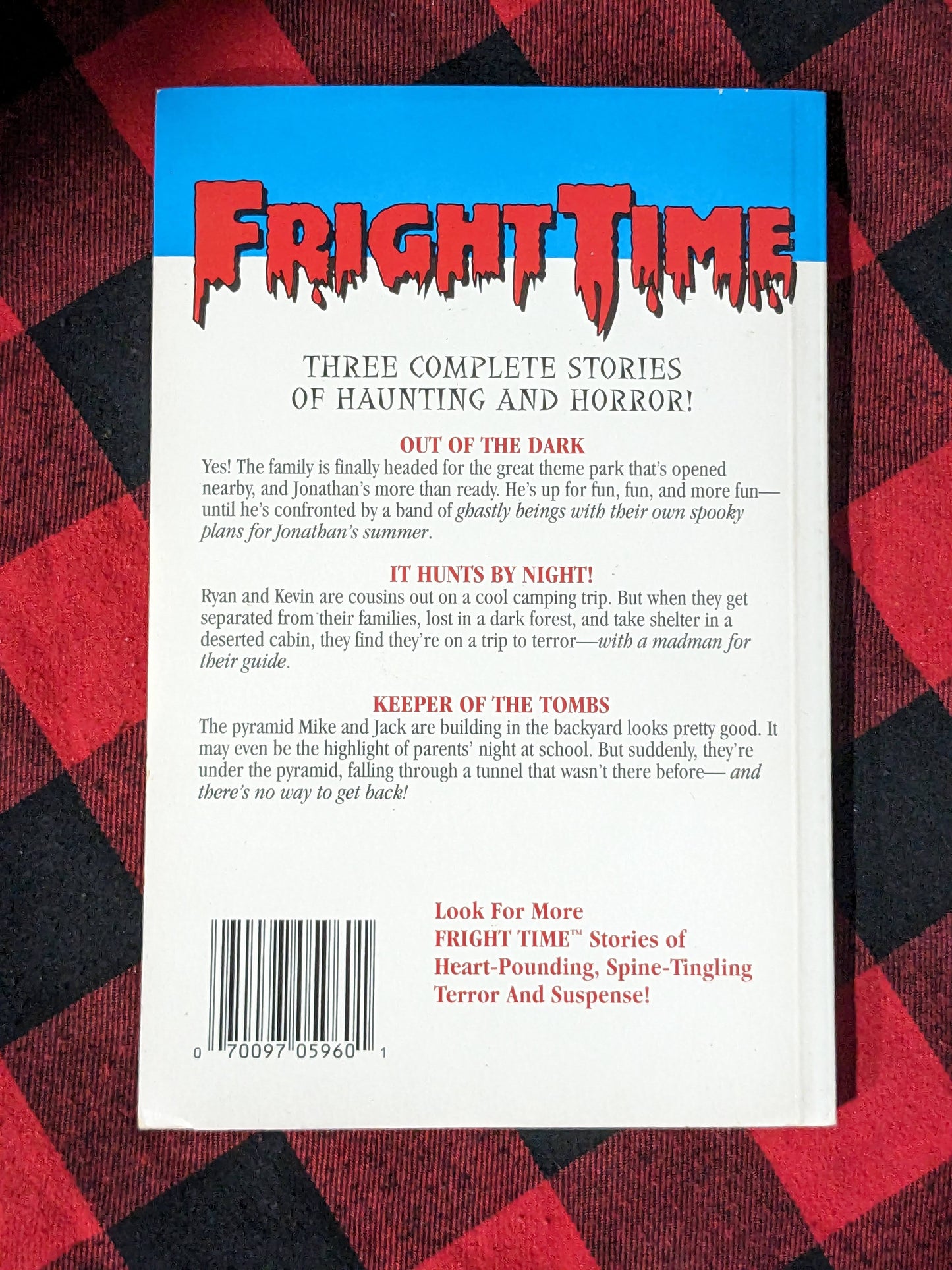 Fright Time #9 (Horror Anthology) Out of the Dark, It Hunts by Night, Keeper of the Tombs