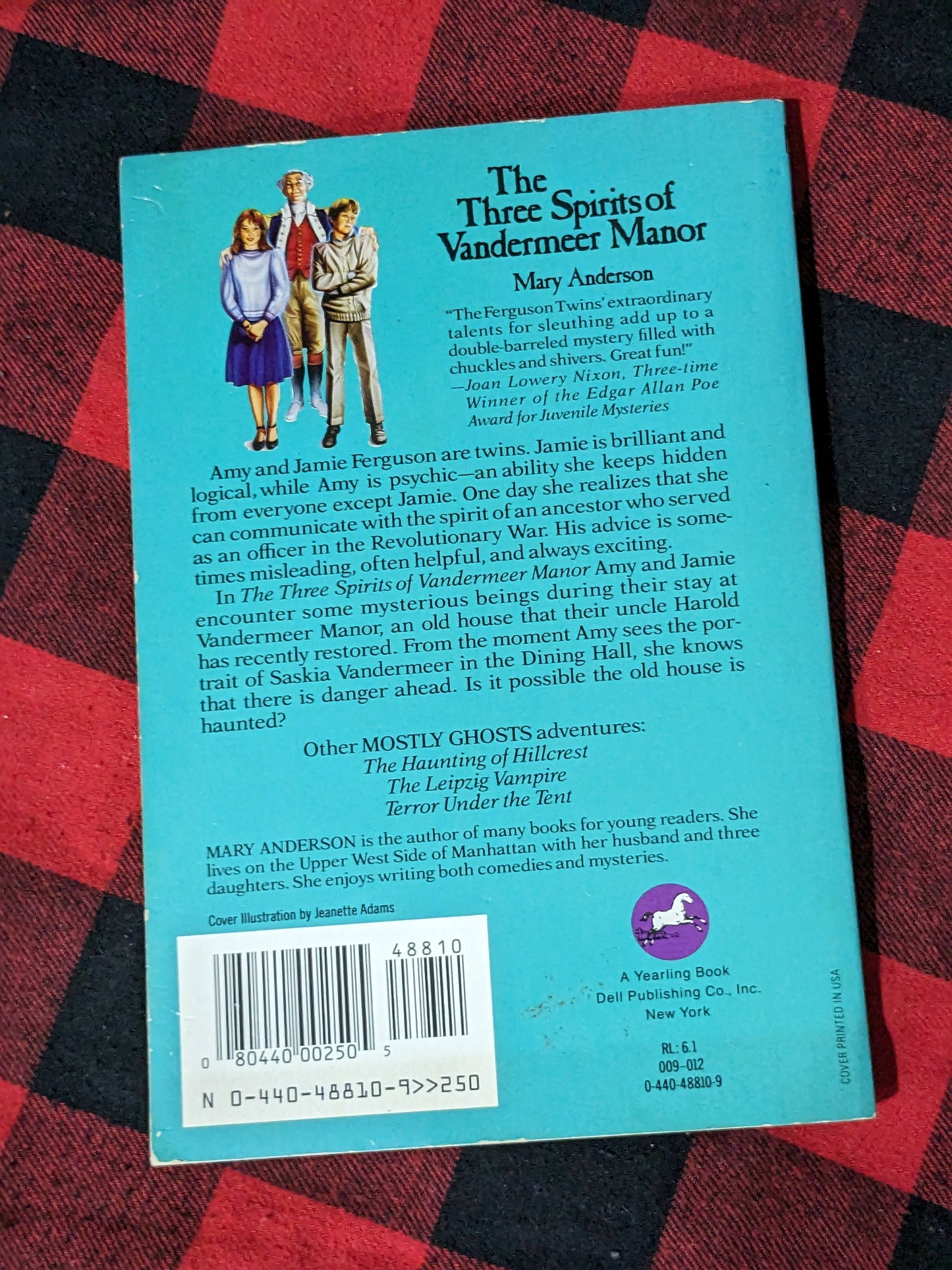Three Spirits of Vandermeer Manor, The (Mostly Ghosts #4) by Mary Anderson