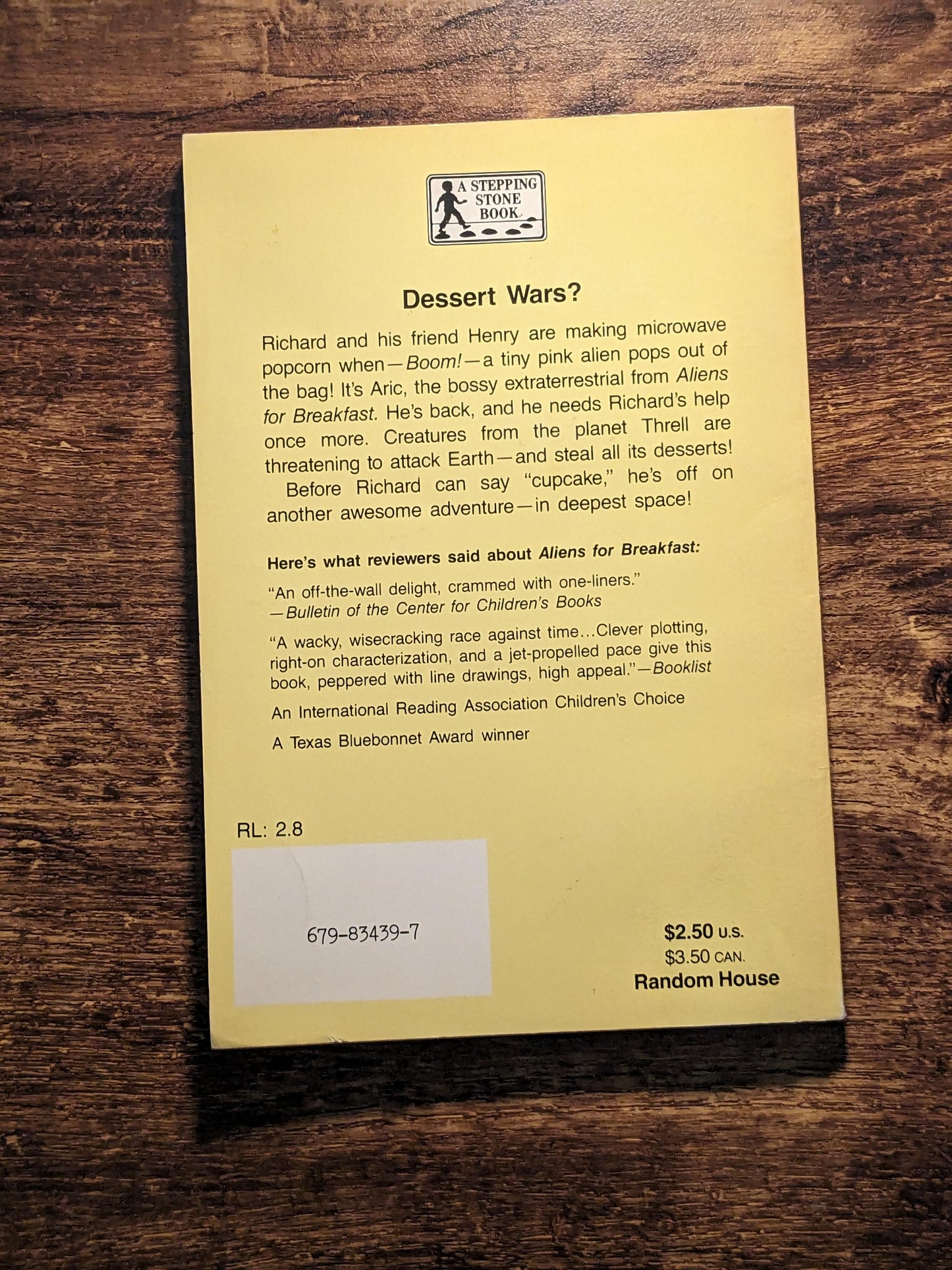 Aliens for Lunch (Paperback) by Stephanie Spinner & Jonathan Etra