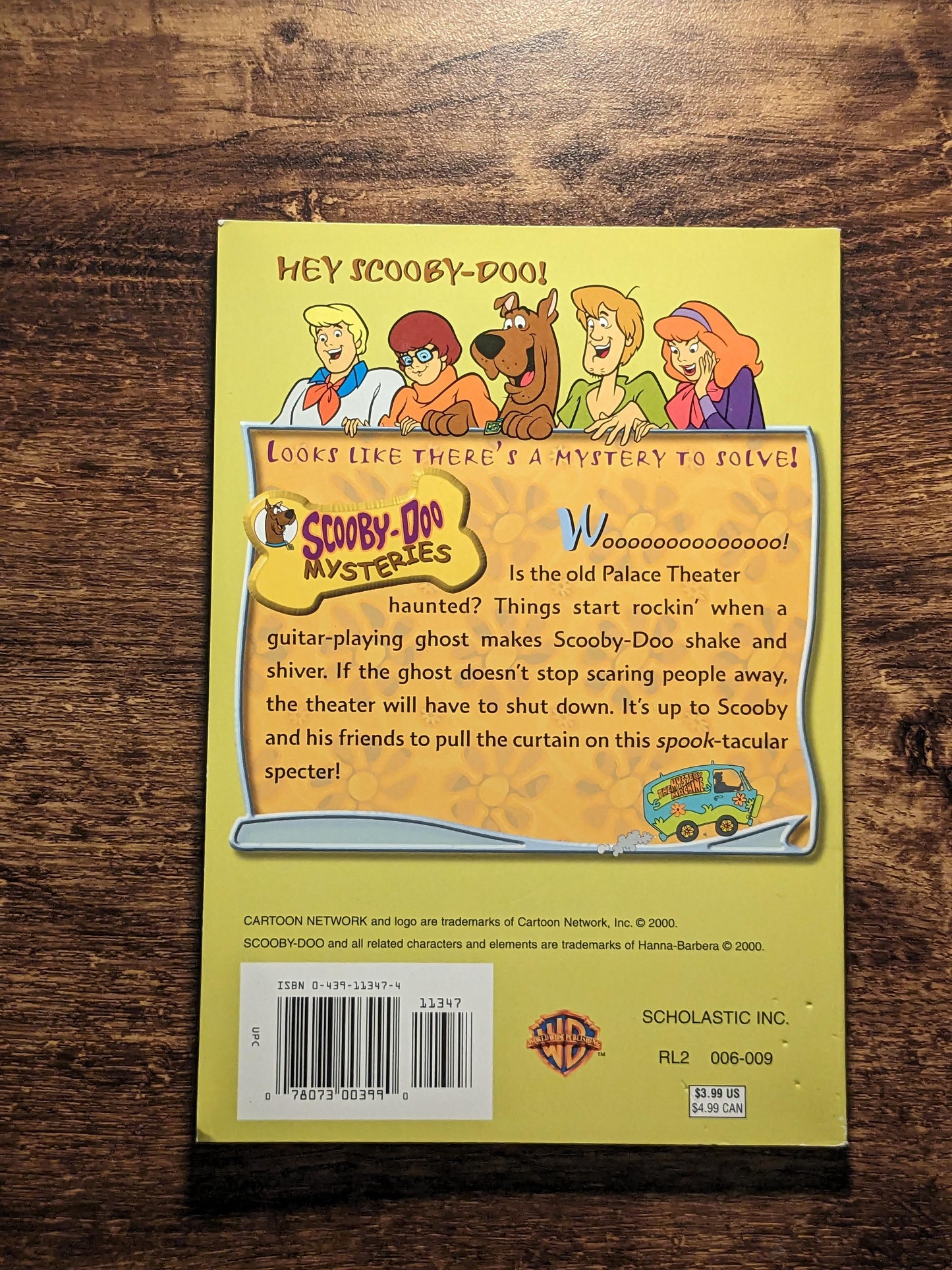 Scooby-Doo! and the Groovy Ghost (Cartoon Network) Vintage Paperback