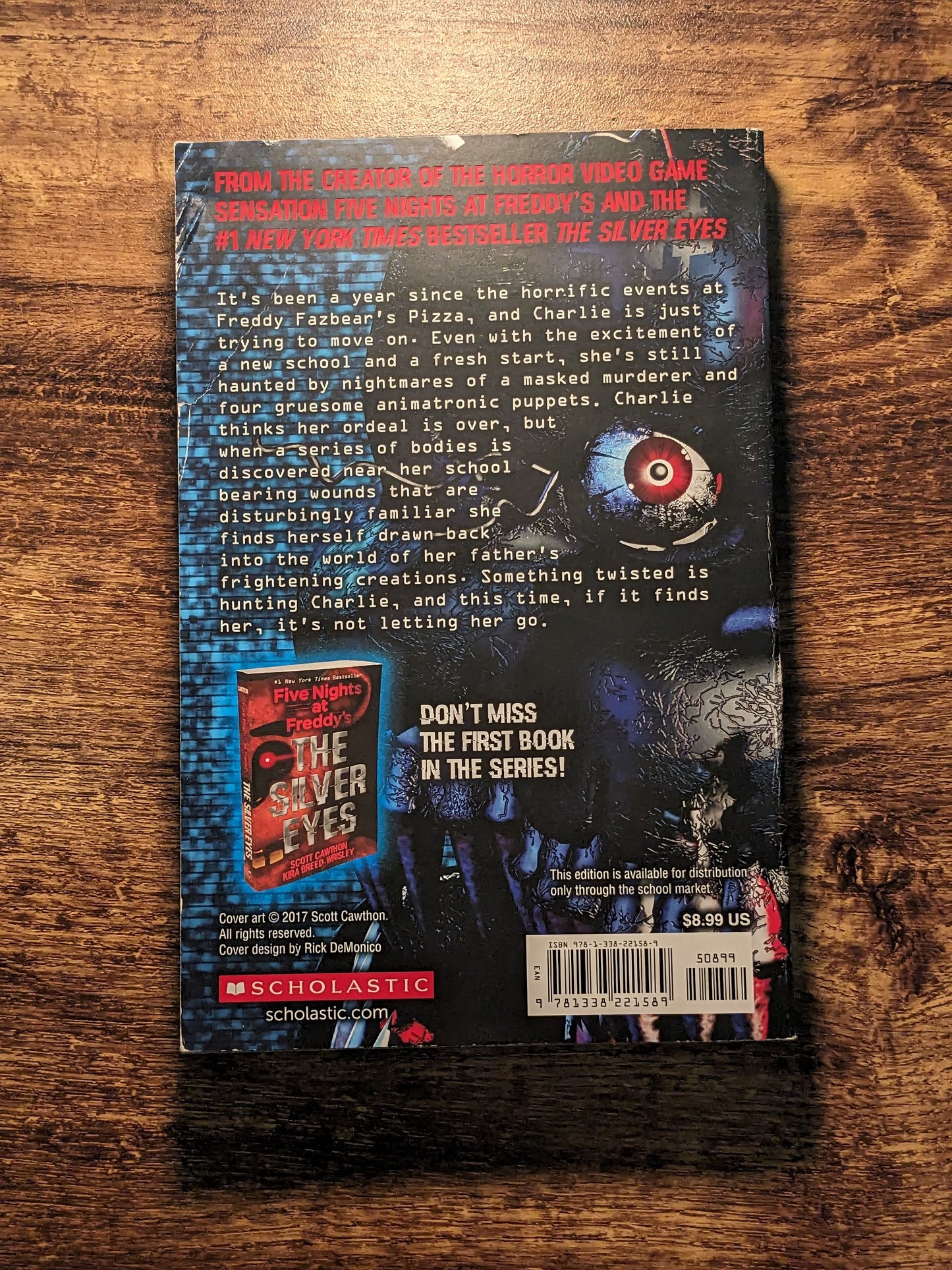 Twisted Ones, The (Five Nights at Freddy's #2) by Scott Cawthorn & Kira Breed-Wrisley