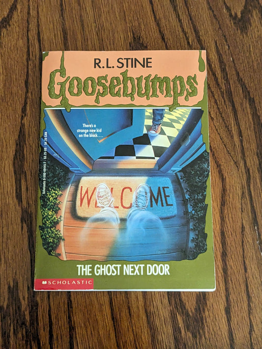 Ghost Next Door, The (Goosebumps #10) R.L. Stine - Vintage Paperback