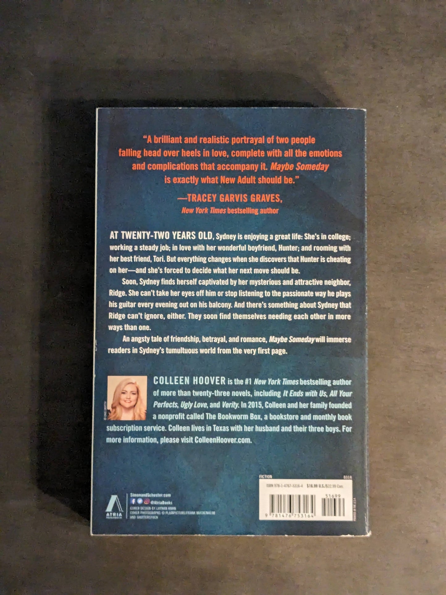 Maybe Someday (Maybe #1) by Colleen Hoover - Paperback