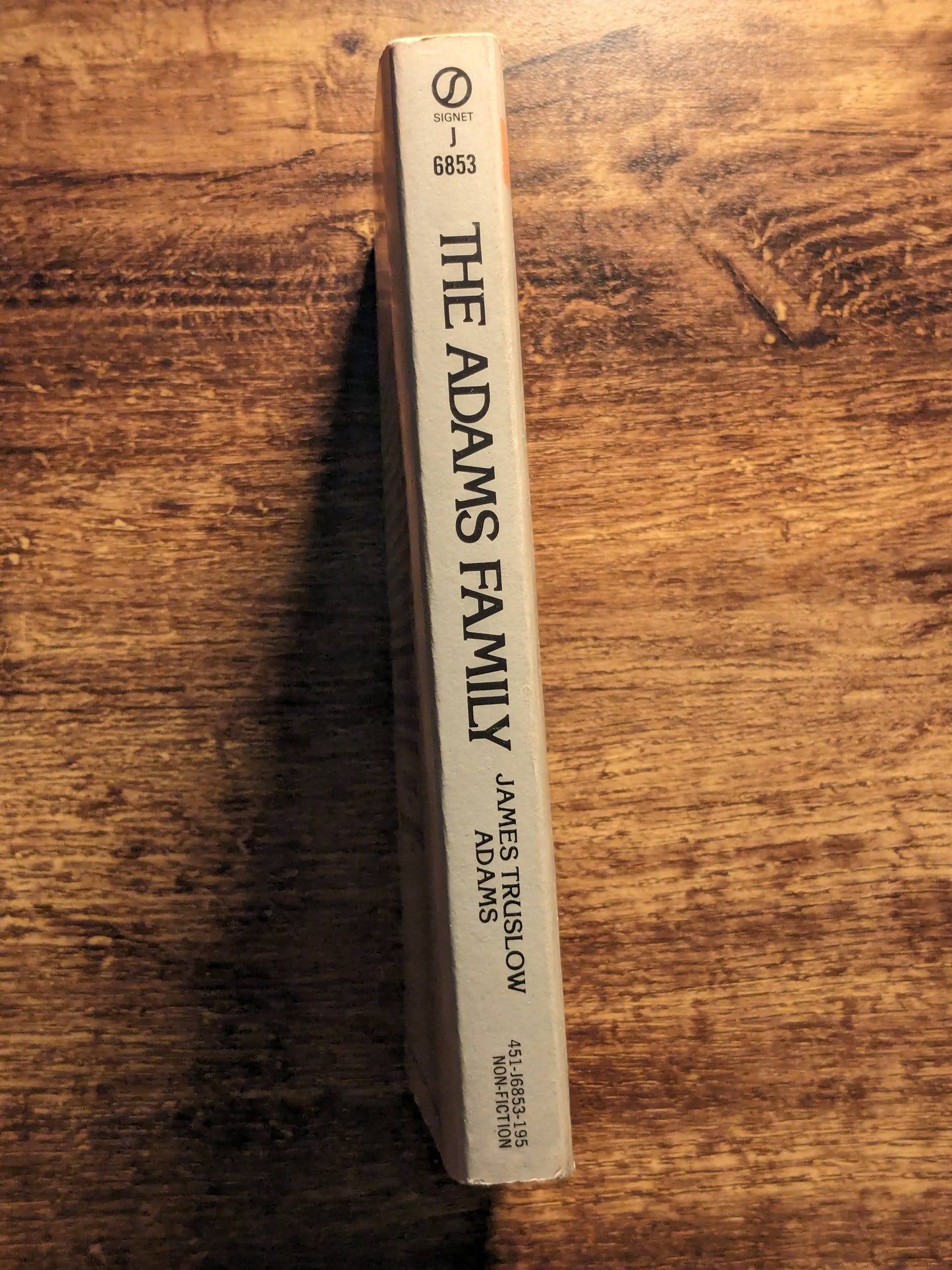 Adams Family, The (1976 Paperback) by James Truslow Adams