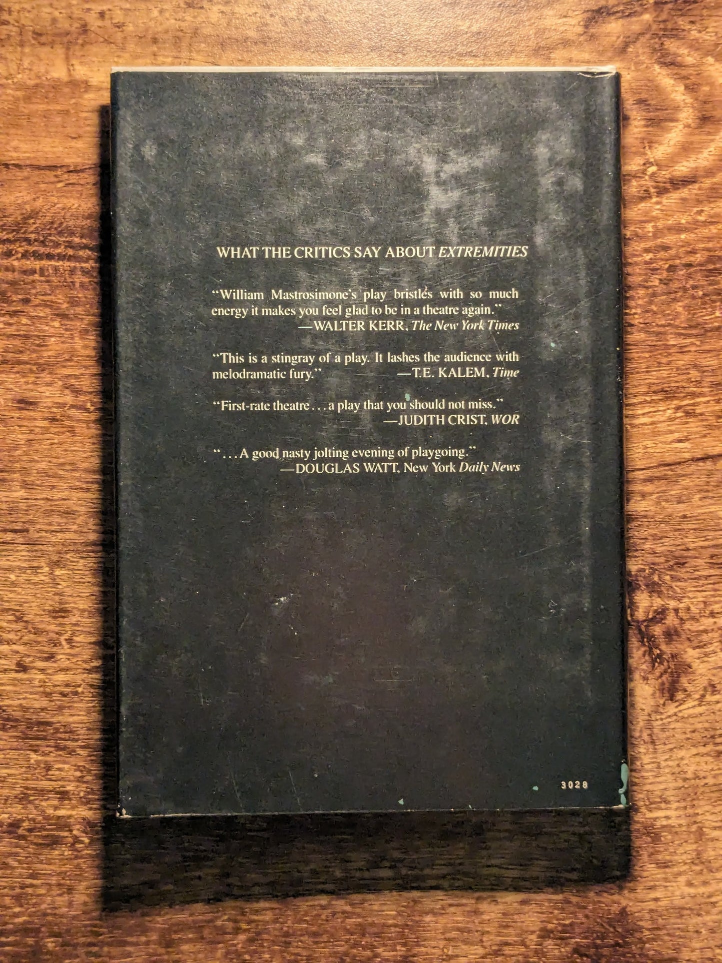 Extremities (Vintage Hardcover) by William Mastrosimone - A Play in Two Acts