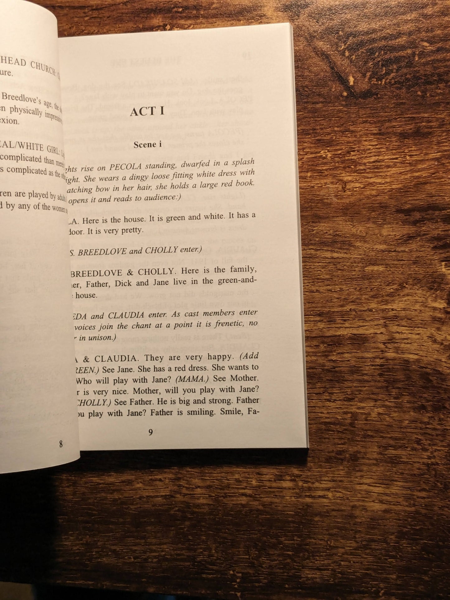 Bluest Eye, The (Theatrical Script) by Toni Morrison & Lydia Diamond - Dramatic Publishing