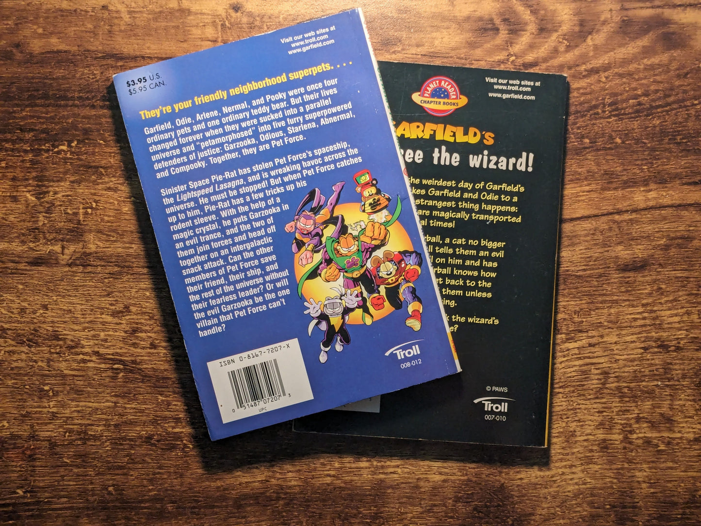 Garfield (2-Pack Paperbacks) Wicked Wizard & Pet Force: Pie Rat's Revenge by Jim Davis