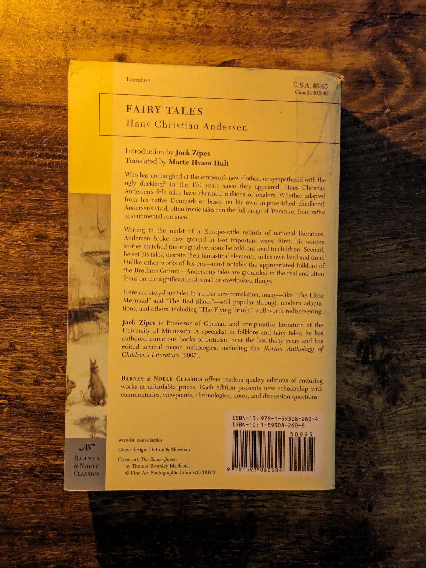 Fairy Tales (Barnes & Noble Classics) by Hans Christian Andersen - Paperback Anthology