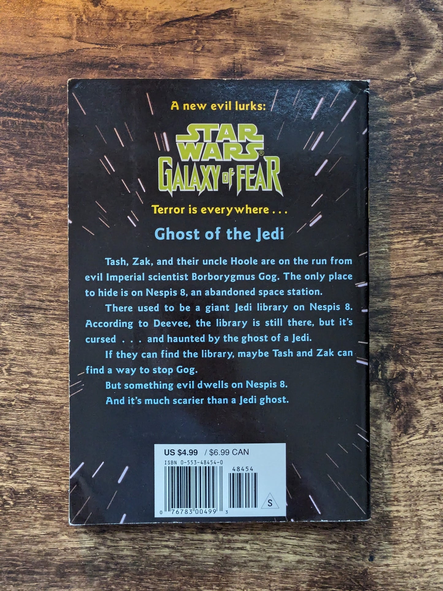 Ghost of the Jedi (Star Wars Galaxy of Fear) Vintage Paperback