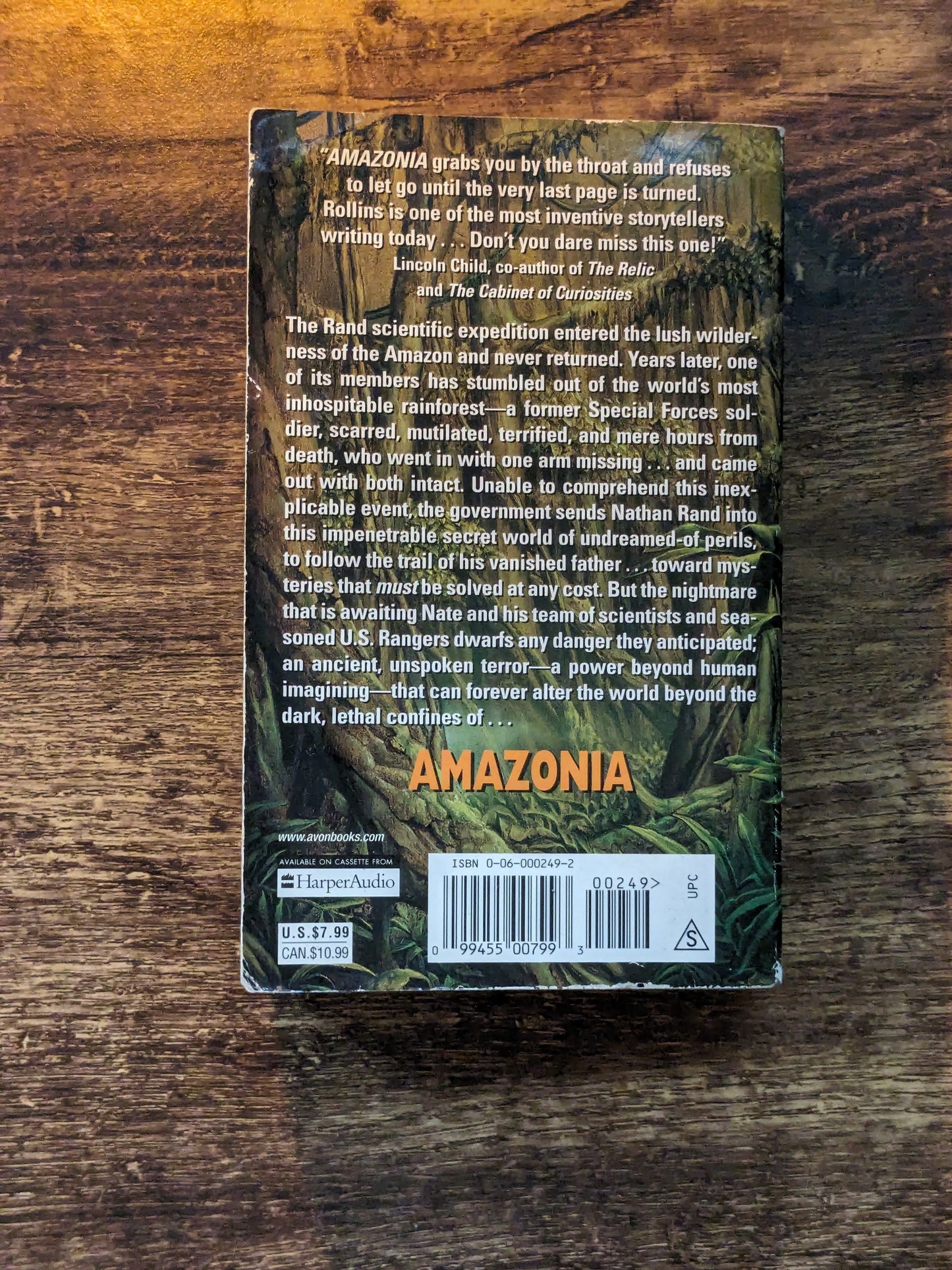 Amazonia (Vintage Paperback) by James Rollins