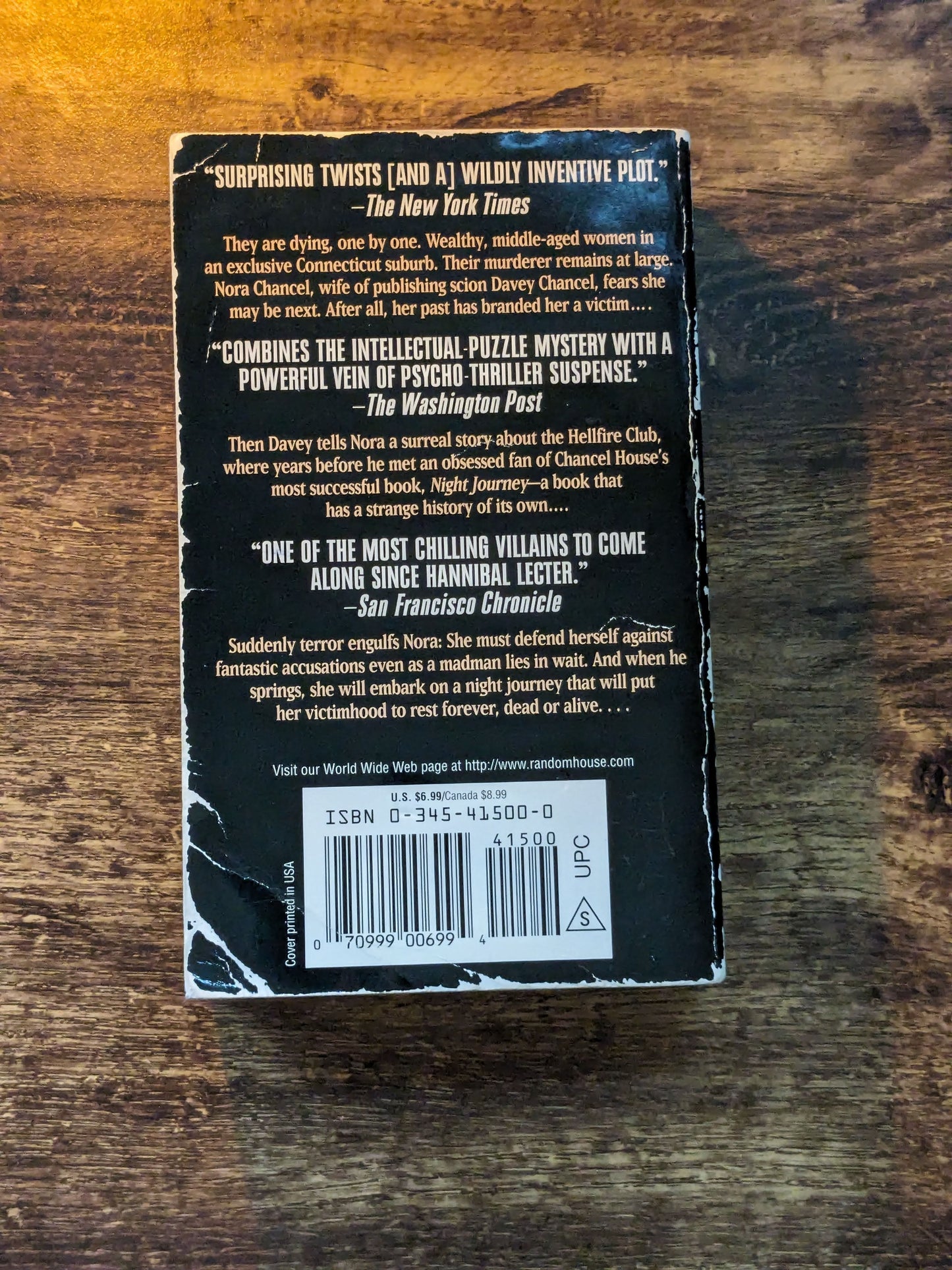 Hellfire Club, The (Vintage Paperback) by Peter Straub
