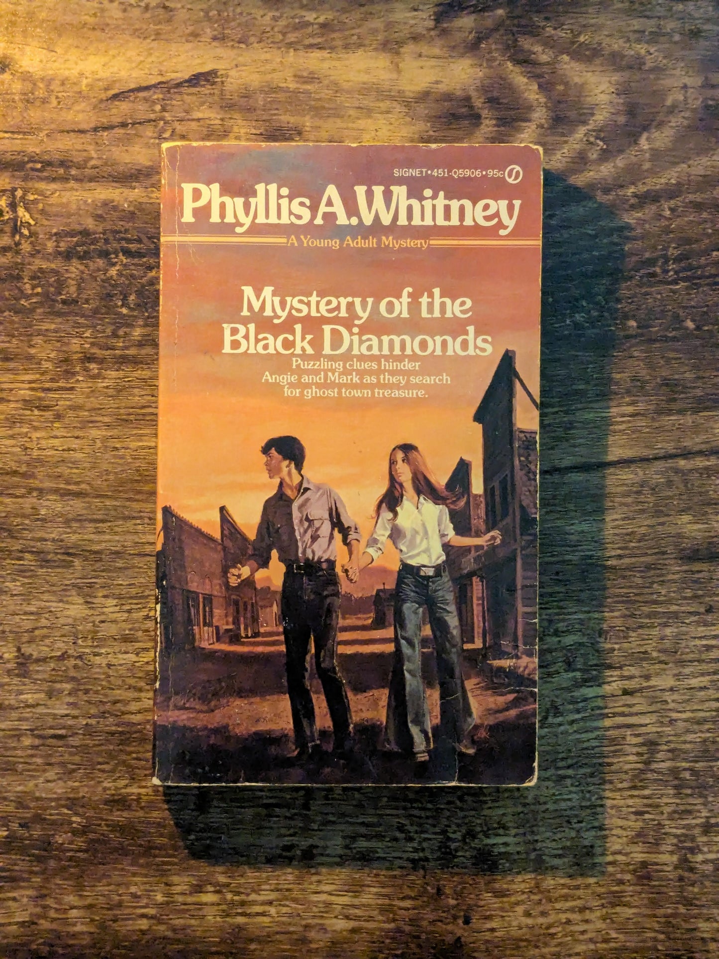 Mystery of the Black Diamonds (Vintage Signet Paperback) by Phyllis A. Whitney