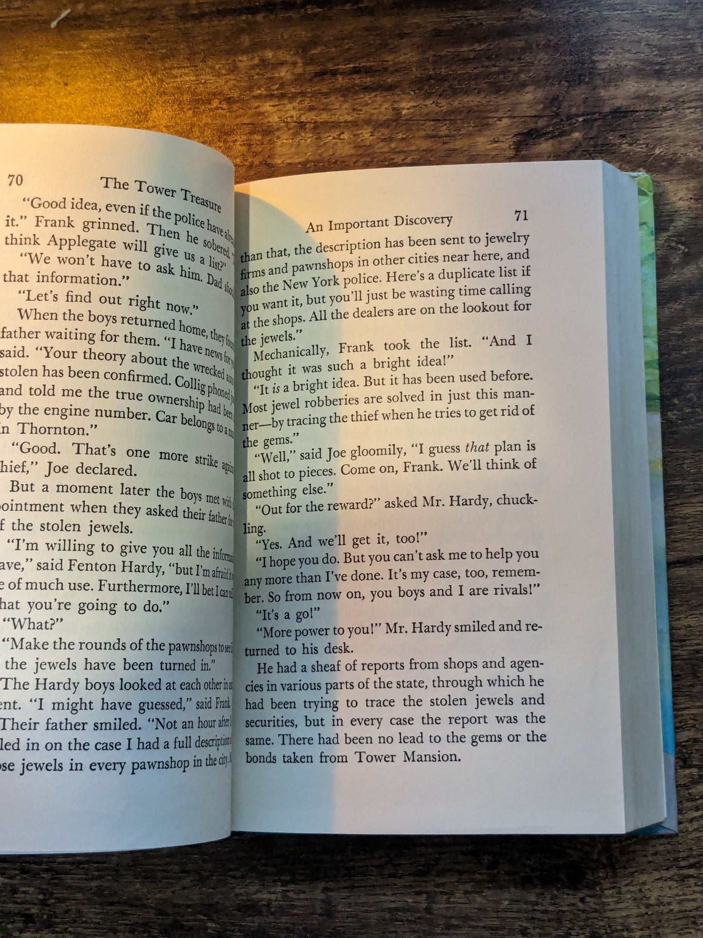 Tower Treasure/House on the Cliff (Hardy Boys #1 & #2) - Vintage Hardcover by Franklin W. Dixon