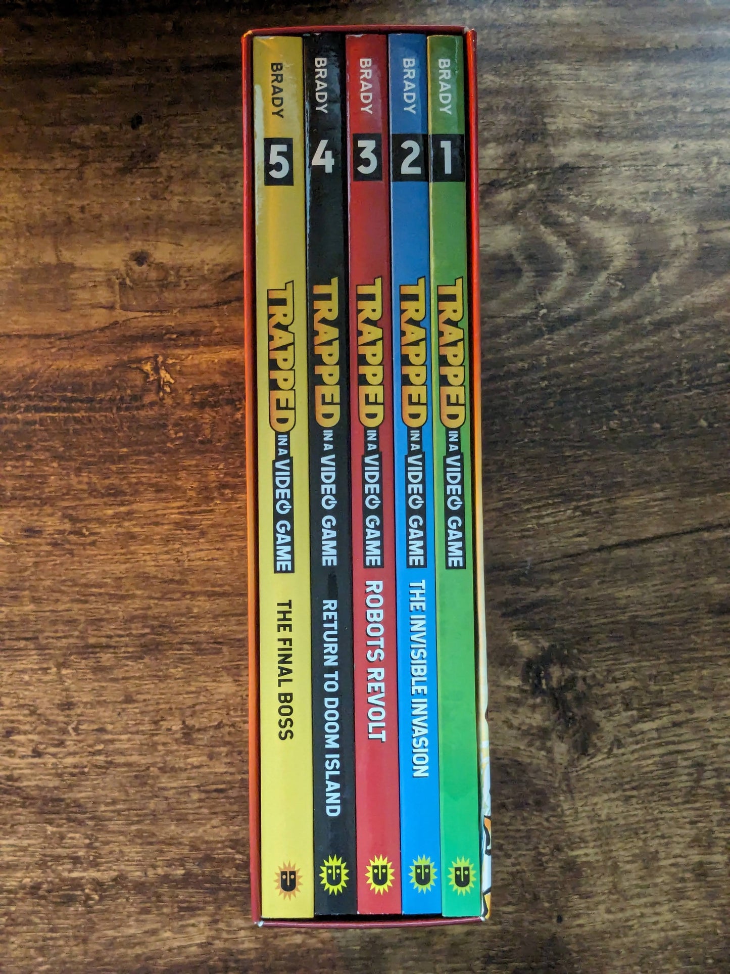 Trapped in a Video Game (Complete Series Box Sex #1-5) by Dustin Brady