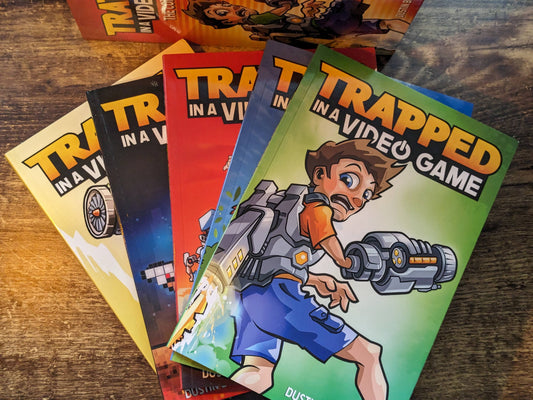 Trapped in a Video Game (Complete Series Box Sex #1-5) by Dustin Brady