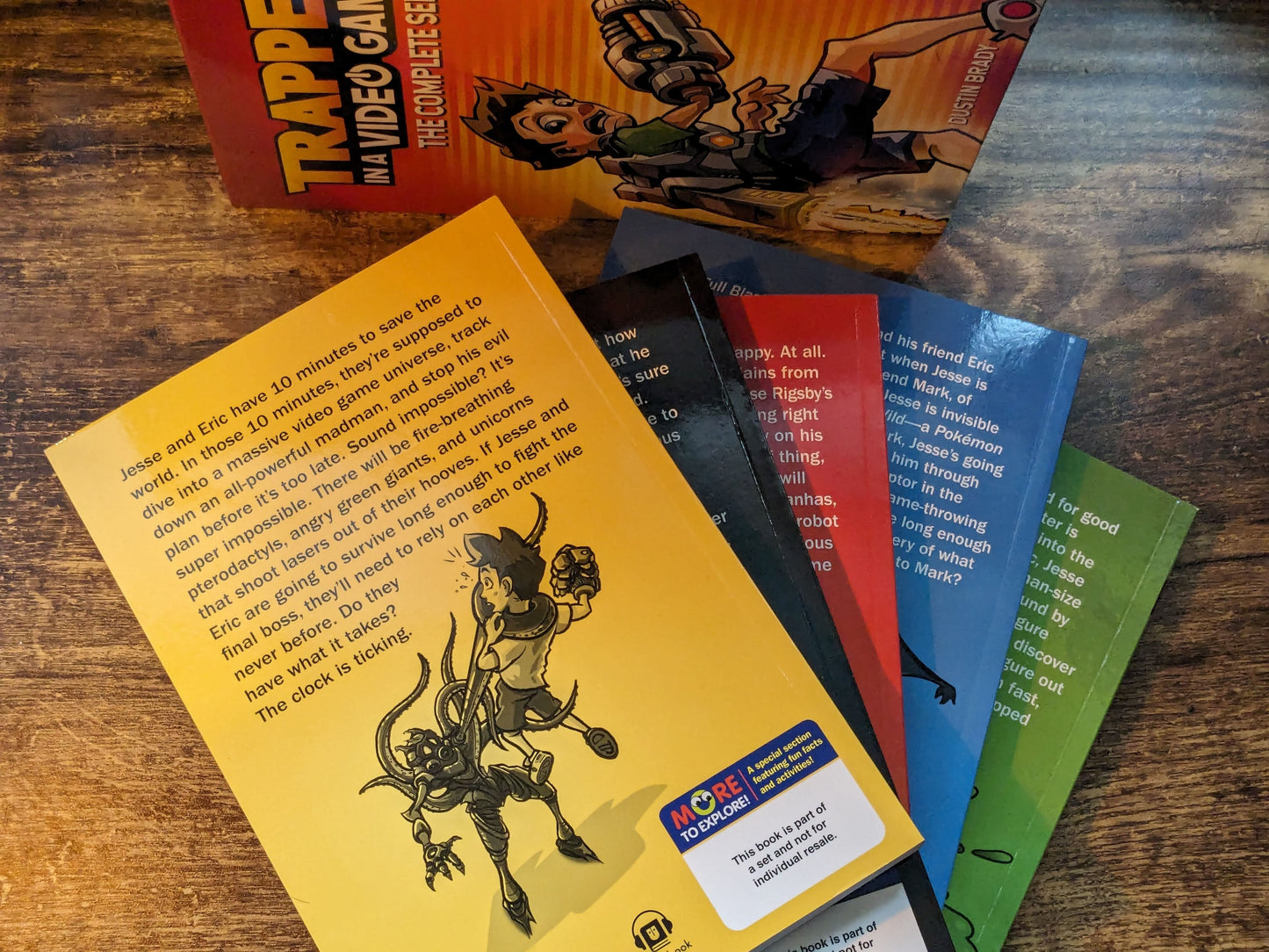 Trapped in a Video Game (Complete Series Box Sex #1-5) by Dustin Brady
