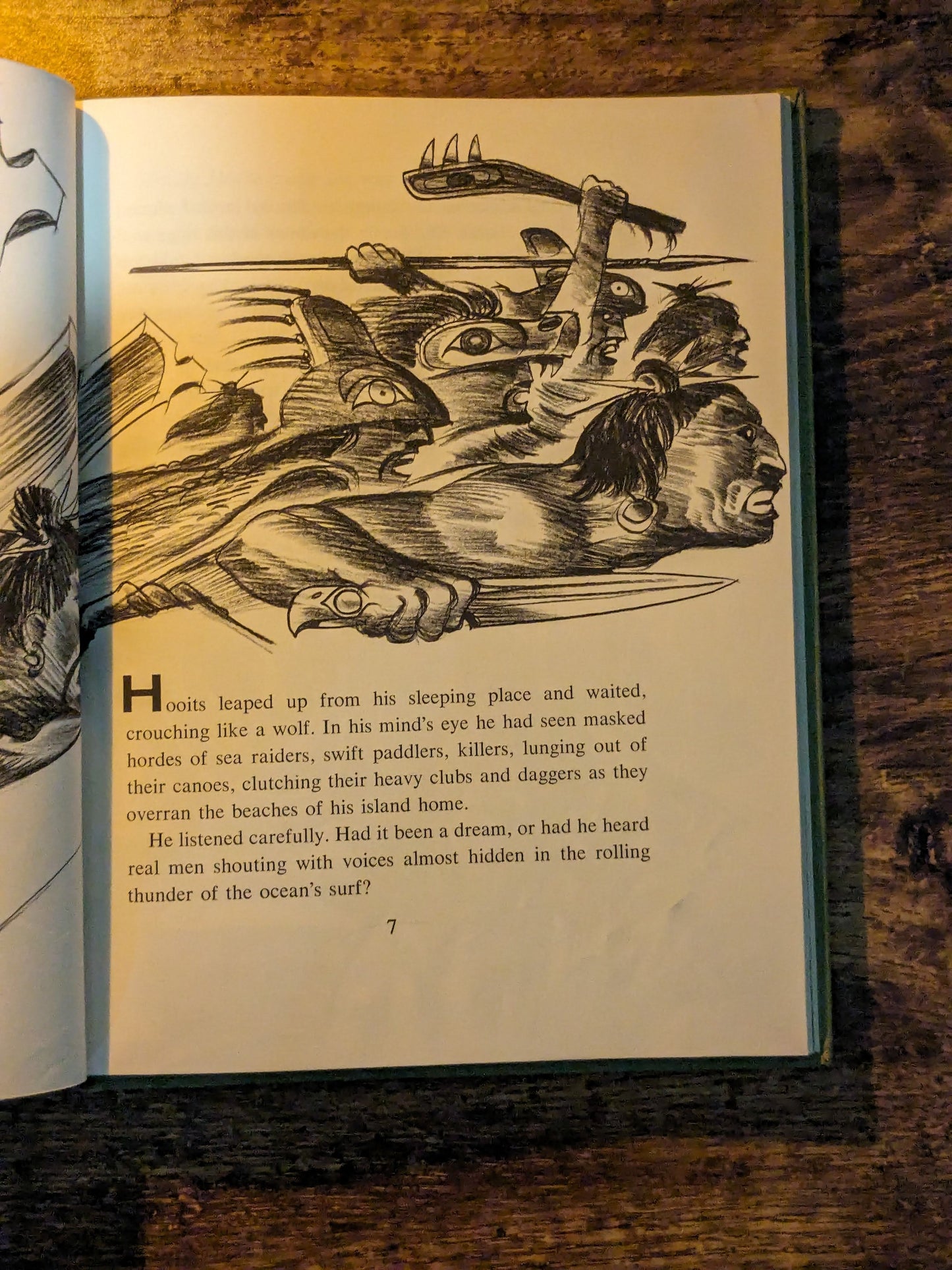 Ghost Paddle: A Northwest Coast Indian Tale (Rare Vintage Hardcover) by James Houston
