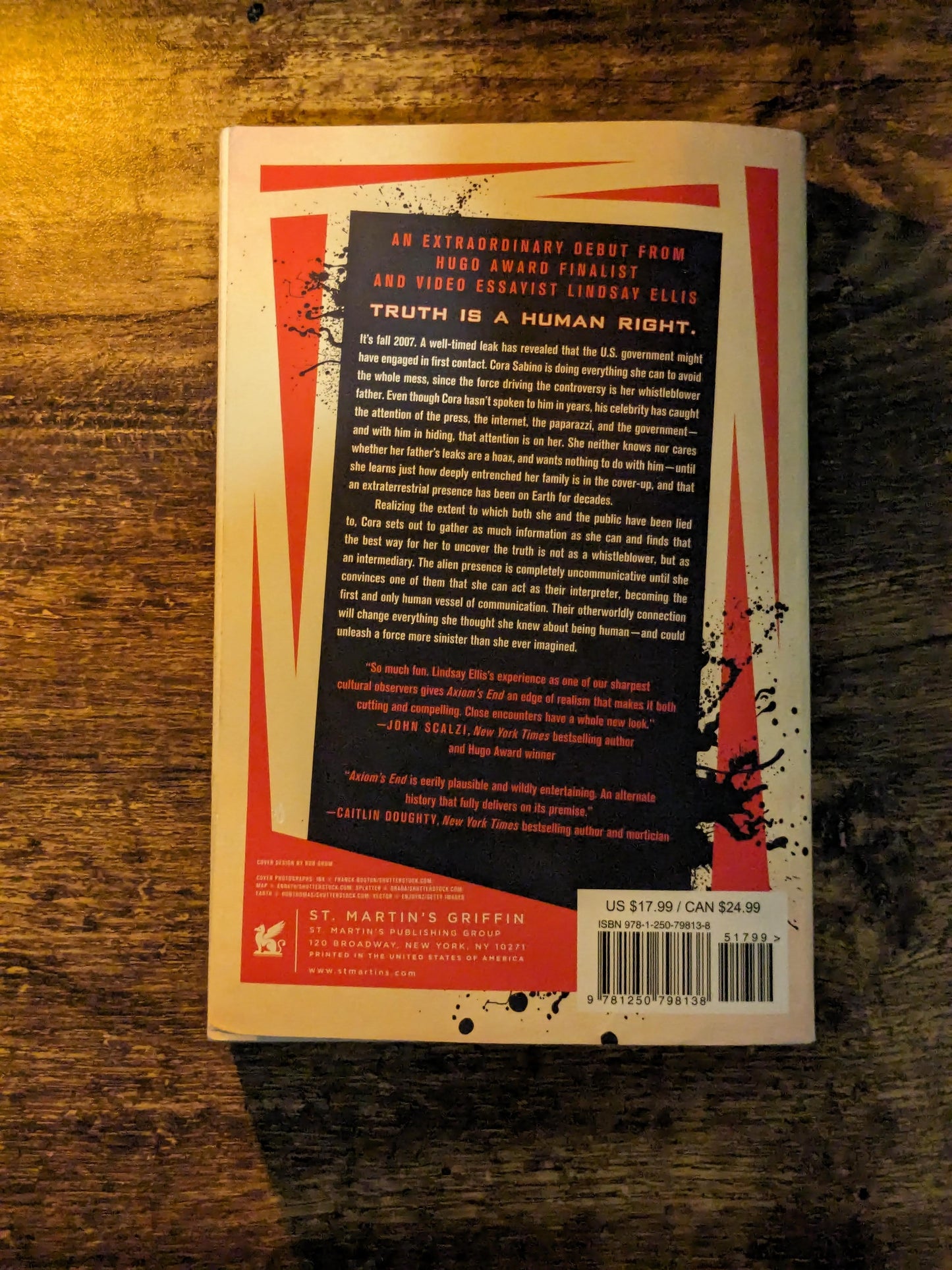 Axiom's End (Paperback) by Lindsay Ellis - Used, Excellent Condition