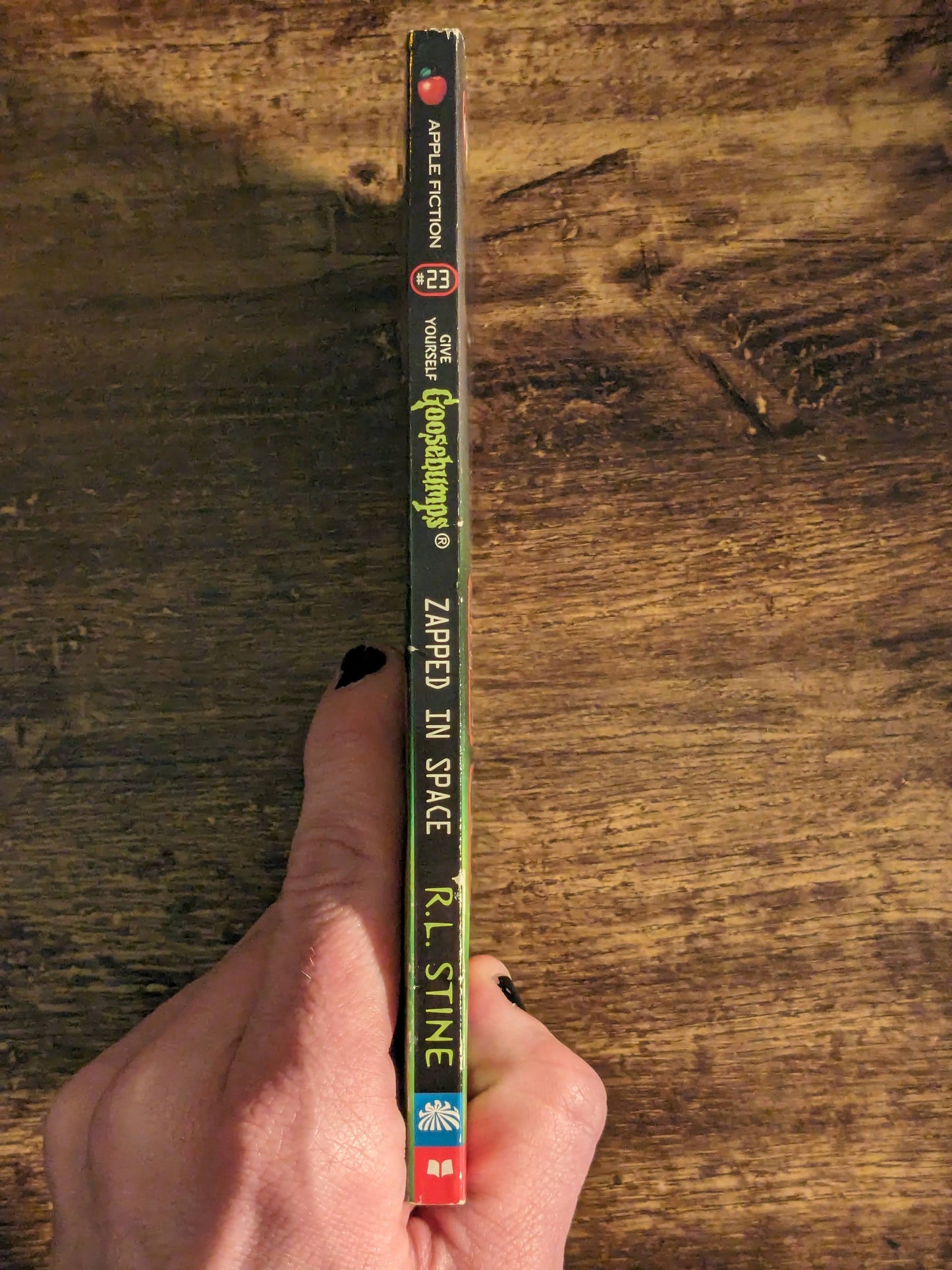 Zapped in Space (Give Yourself Goosebumps #23) by R.L. Stine - Rare Vintage Paperback