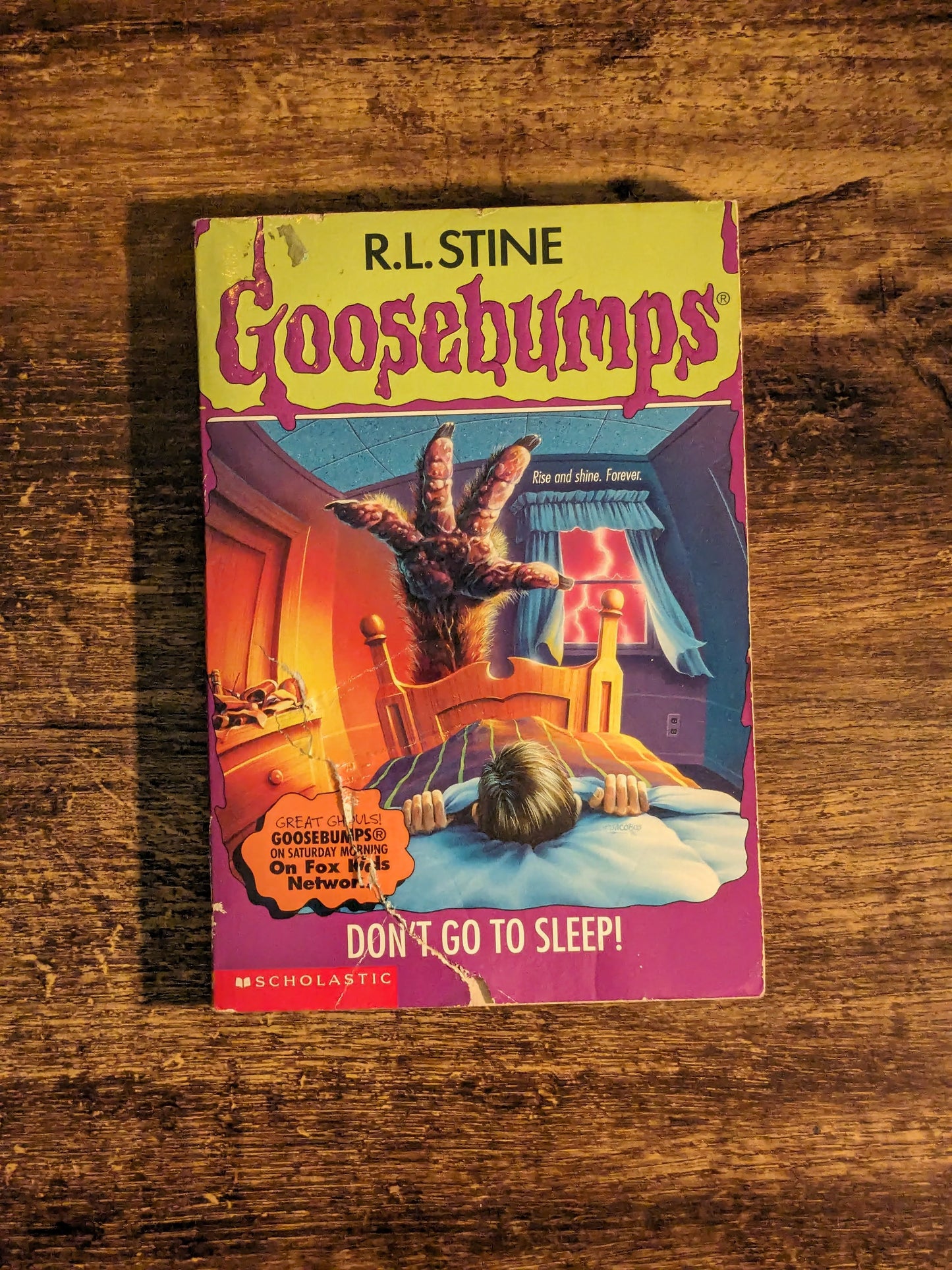 Don't Go to Sleep! (Goosebumps #54)by R.L. Stine - Vintage Paperback