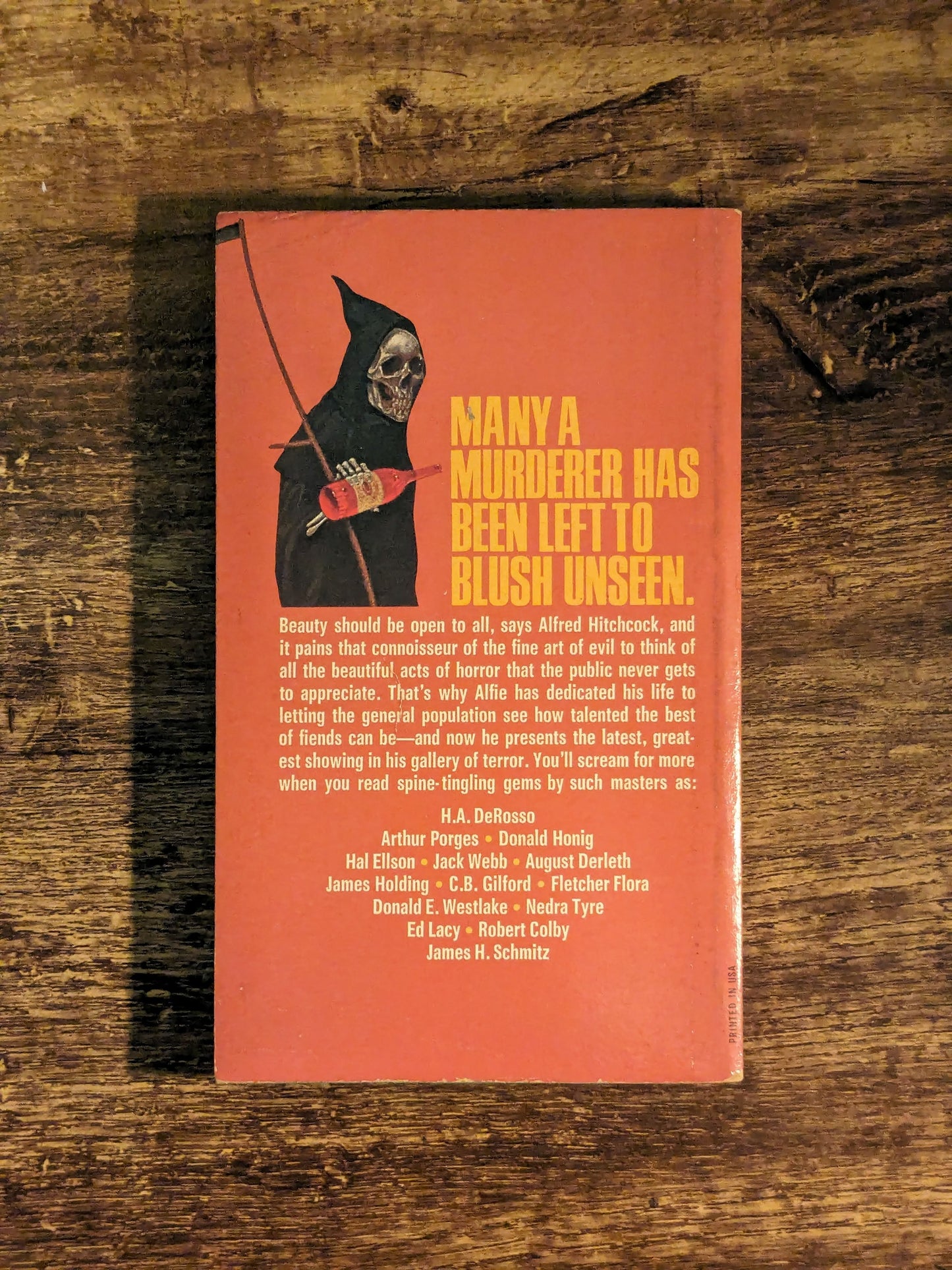 Death Can Be Beautiful (Alfred Hitchcock Presents) Vintage Paperback Anthology
