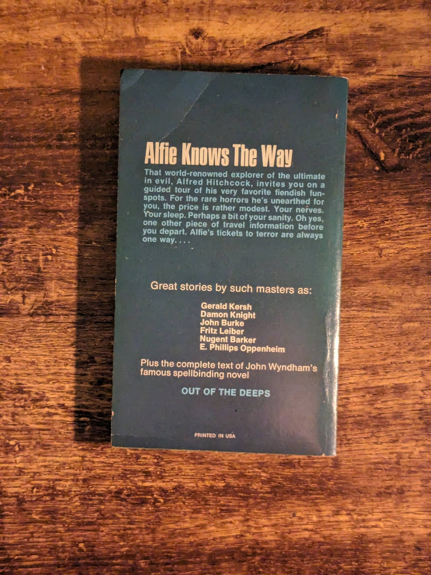 Slay Ride (Alfred Hitchcock Presents) Vintage Paperback Anthology