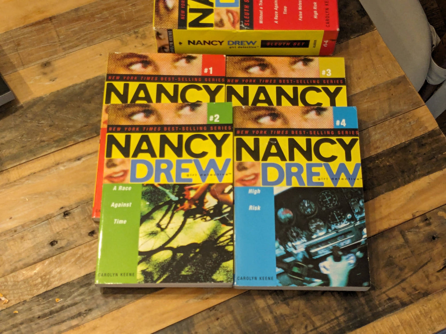 Nancy Drew: Girl Detective SLEUTH BOX Set #1-4 (Vintage Gift Set) by Carolyn Keene
