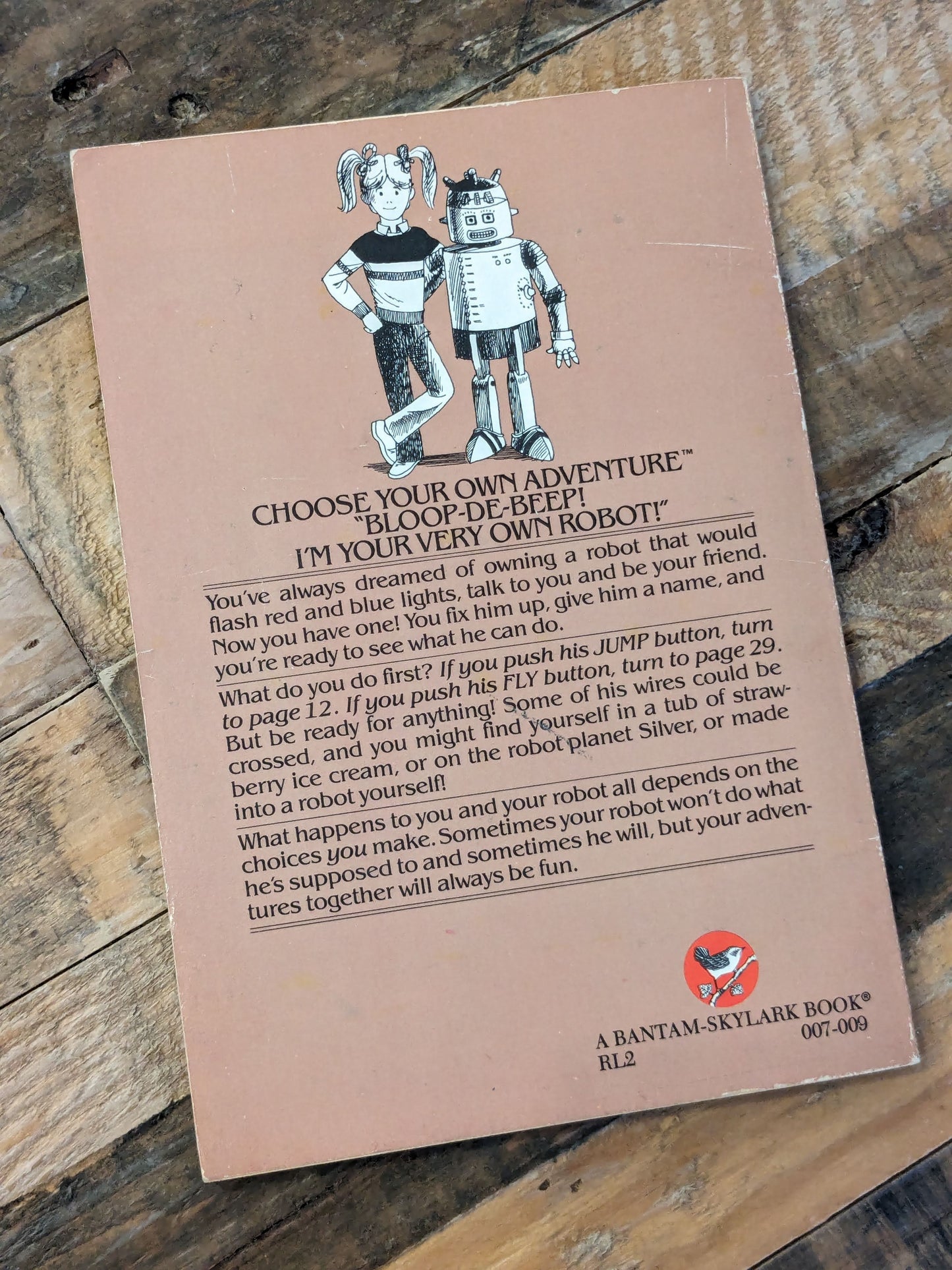 Your Very Own Robot (Choose Your Own Adventure) Vintage Paperback