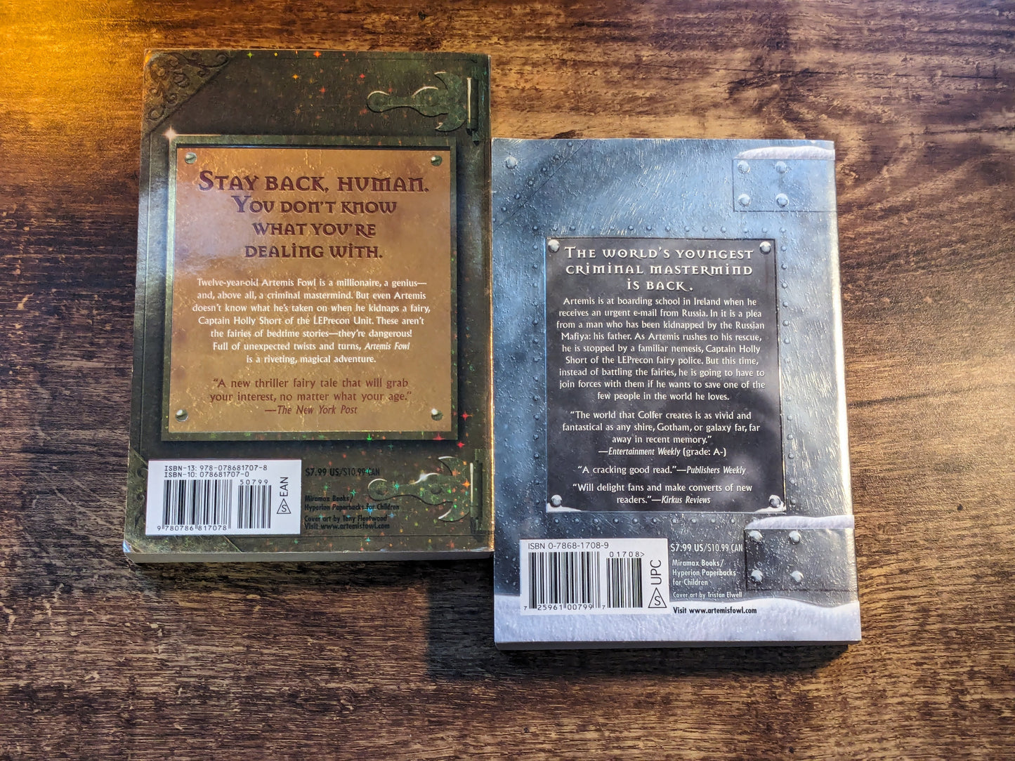 Artemis Fowl / Arctic Incident (2pk Paperback Set) by Eoin Colfer - Vintage Paperbacks