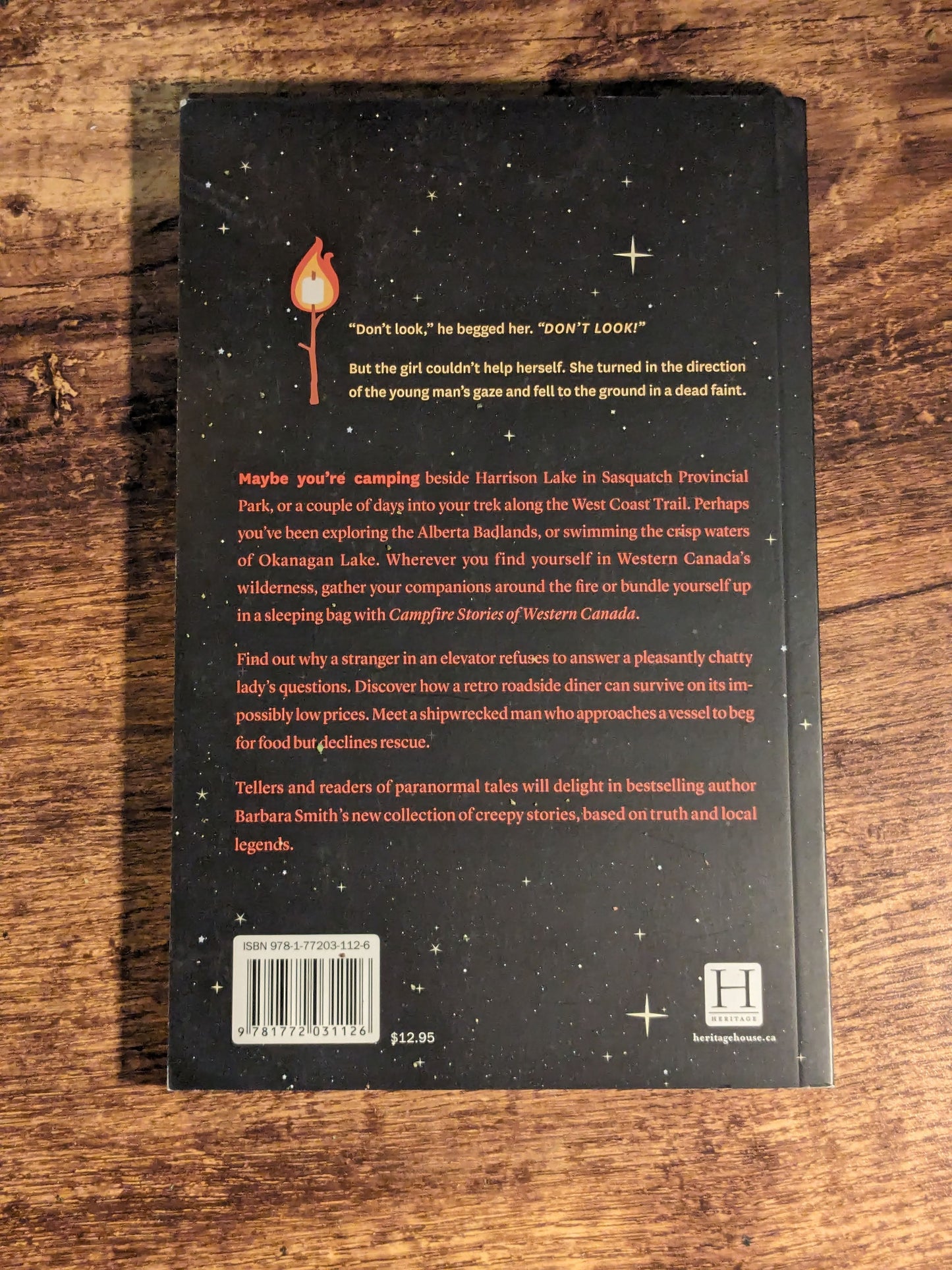 Campfire Stories of Western Canada (Paperback Anthology) by Barbara Smith