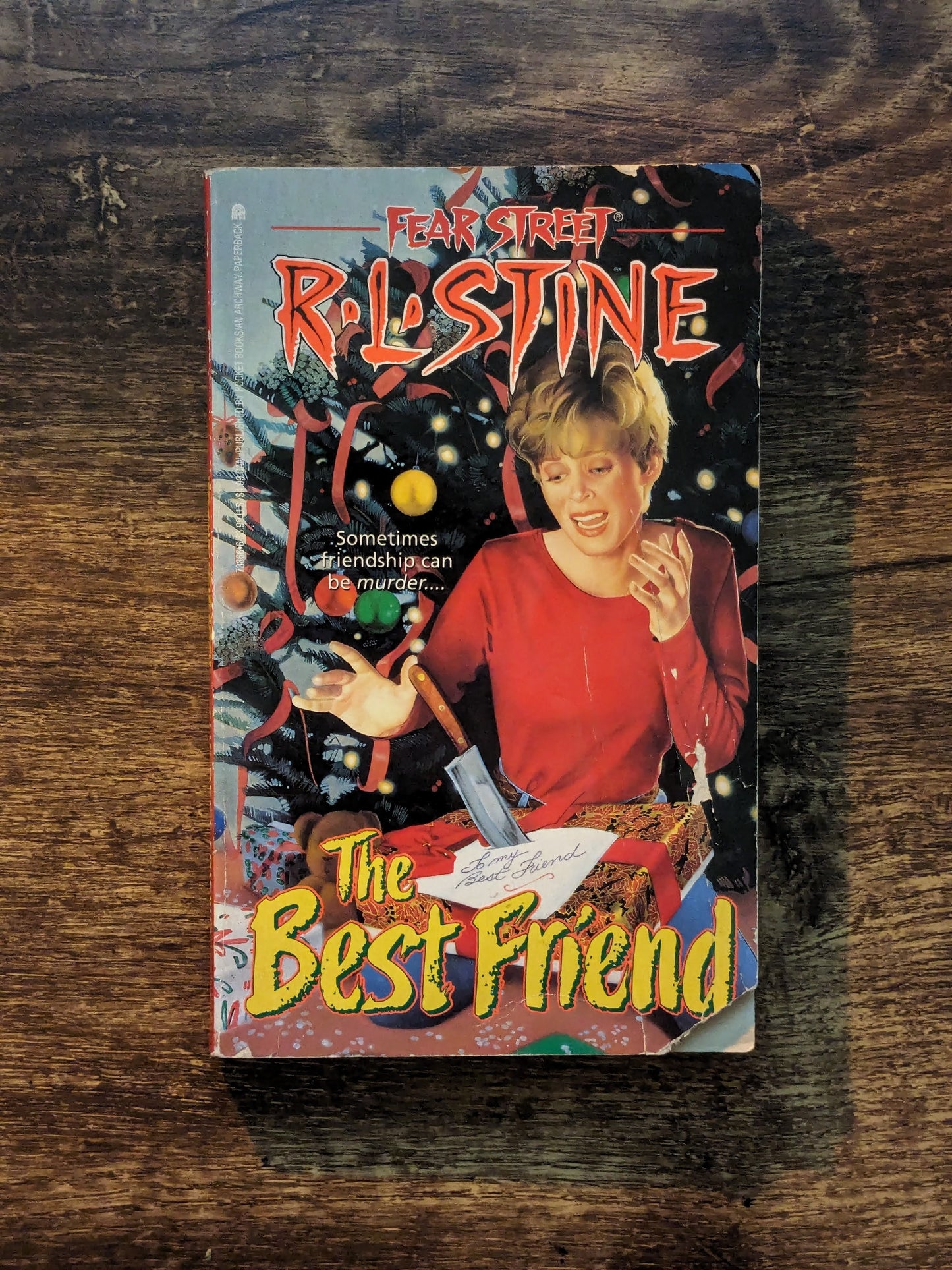 Best Friend, The (Fear Street #17) by R.L. Stine - Vintage Paperback