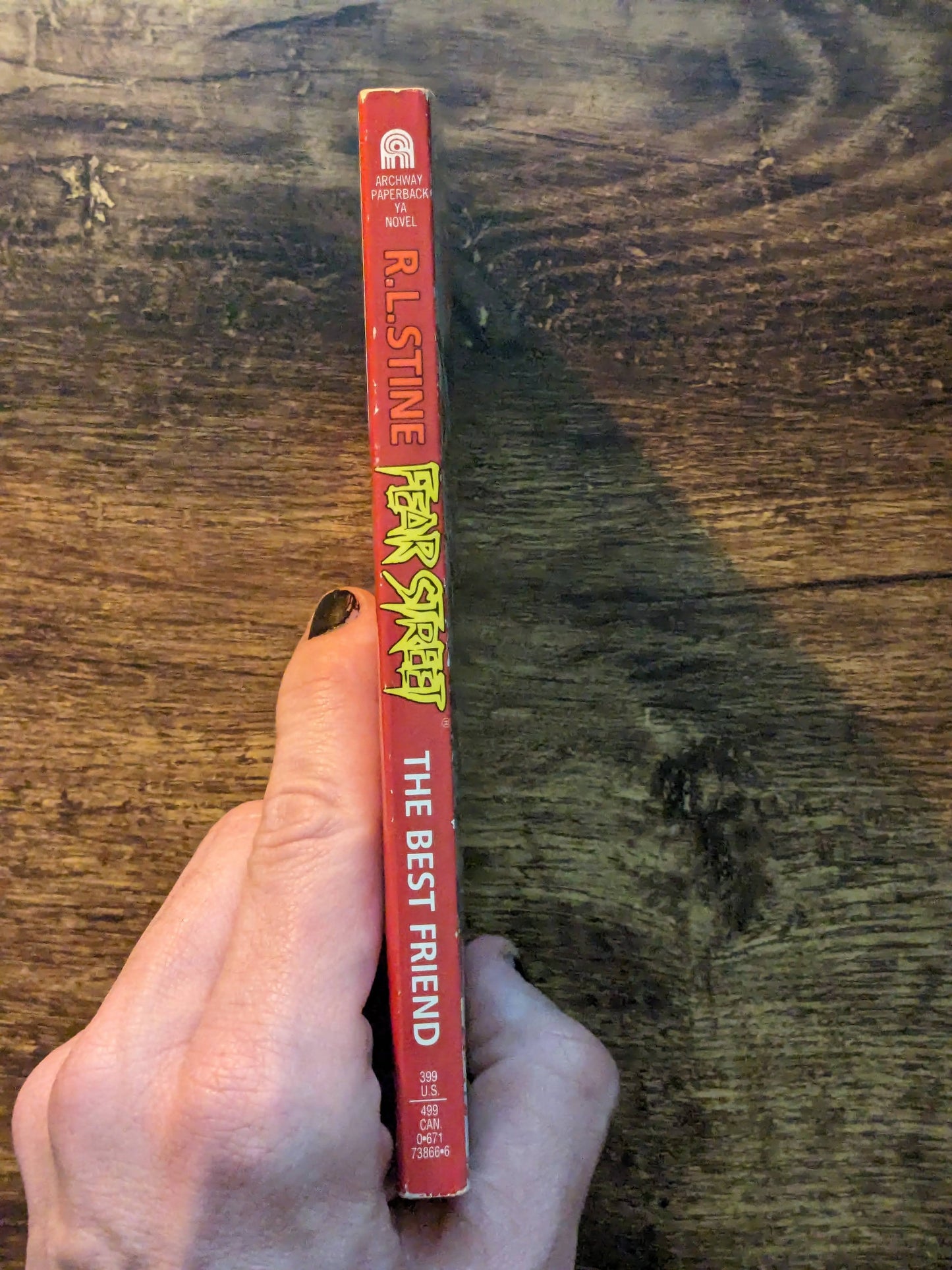 Best Friend, The (Fear Street #17) by R.L. Stine - Vintage Paperback