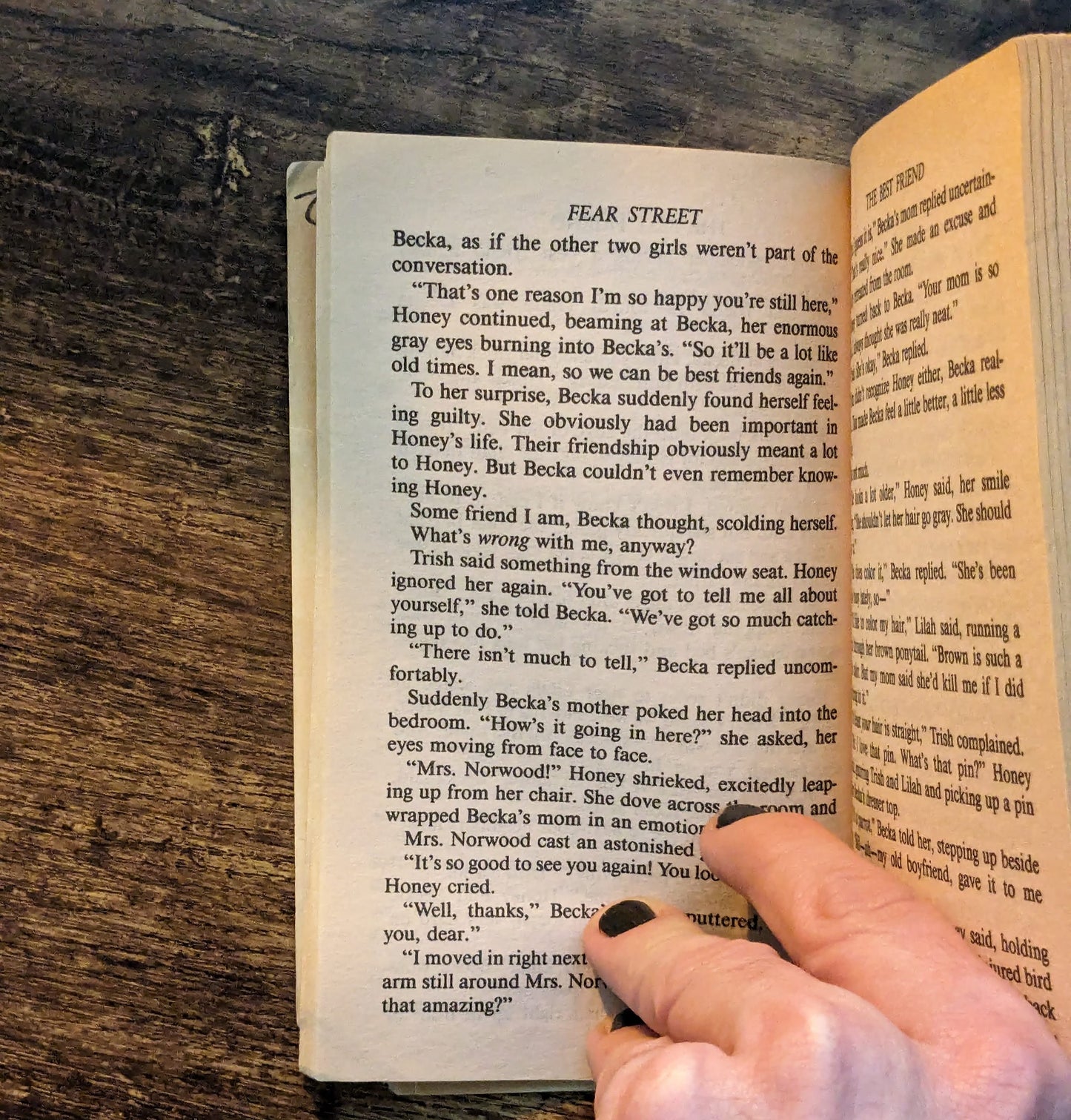 Best Friend, The (Fear Street #17) by R.L. Stine - Vintage Paperback