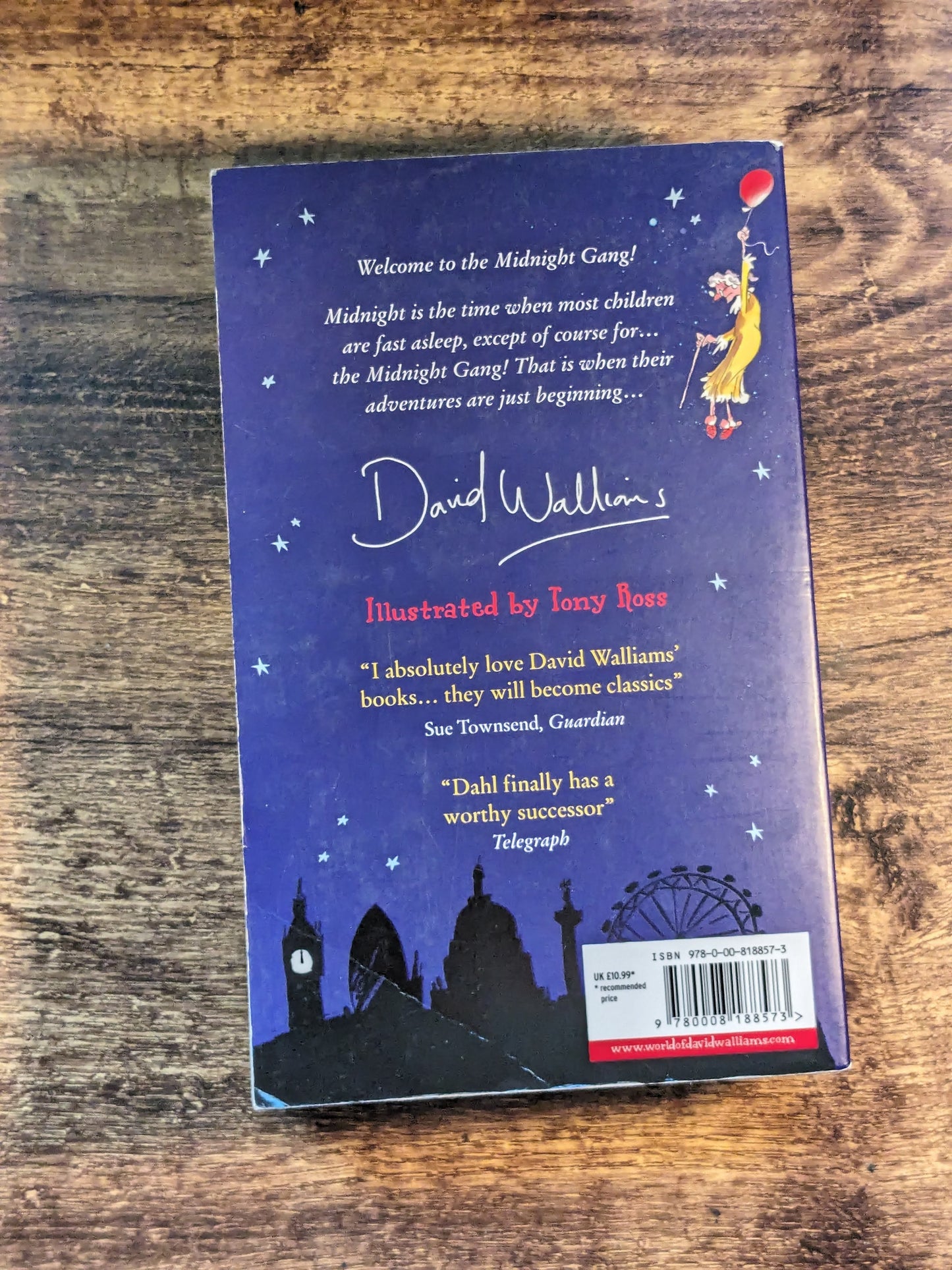 Midnight Gang, The (Paperback) by David Walliams